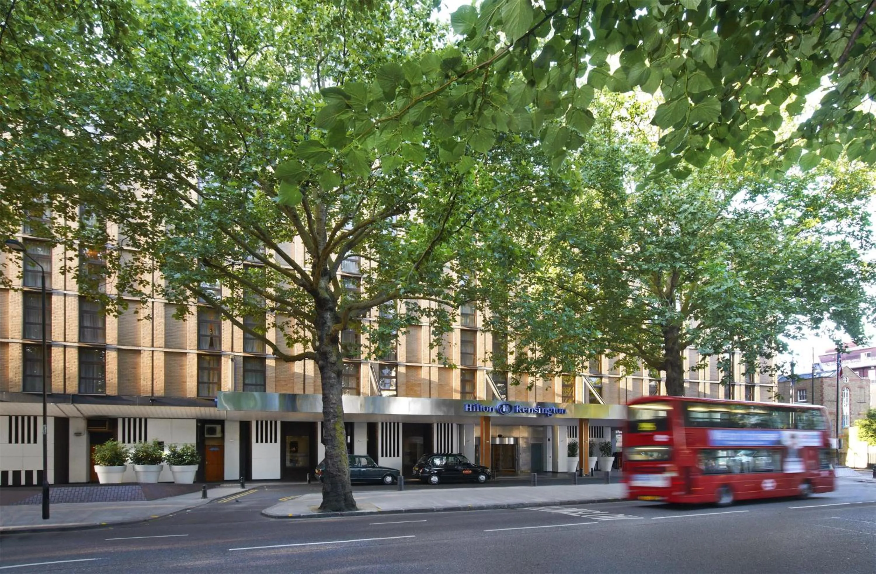 Property building in Hilton London Kensington Hotel