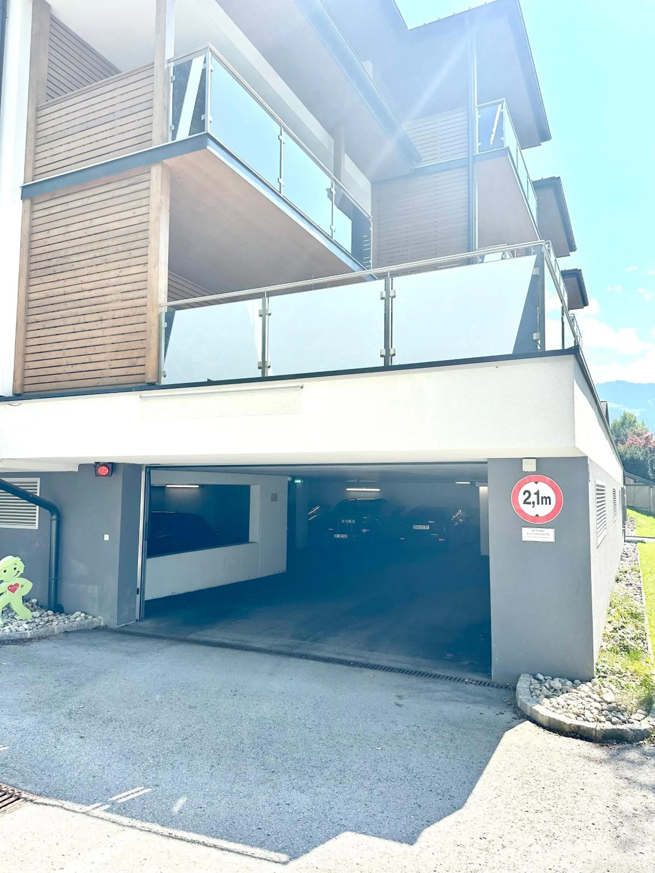 Parking in Apartment Frida by Da Alois