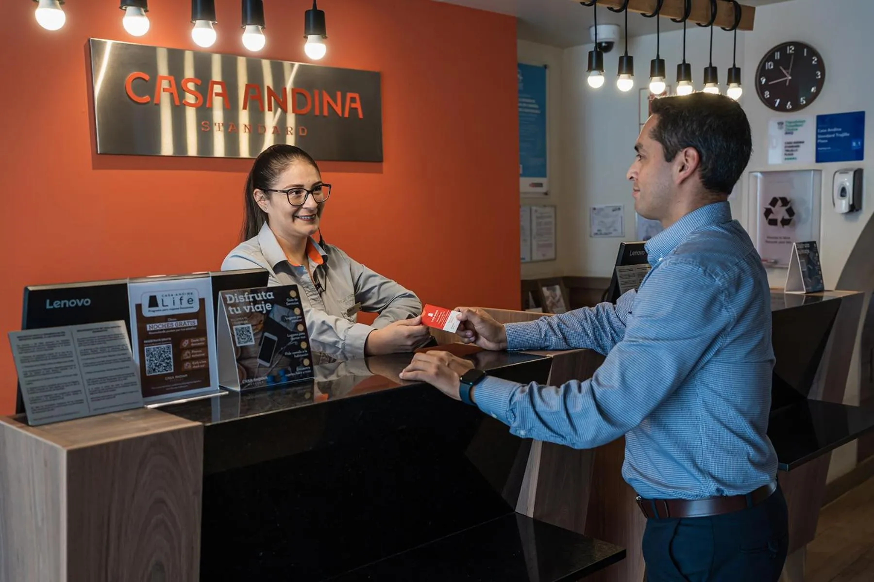 Lobby or reception in Casa Andina Standard Trujillo Plaza