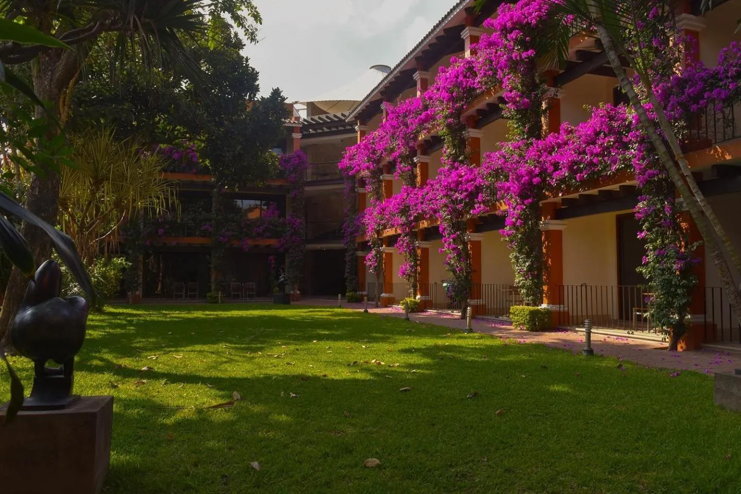 Garden in Hosteria Las Quintas Hotel Restaurante Bar