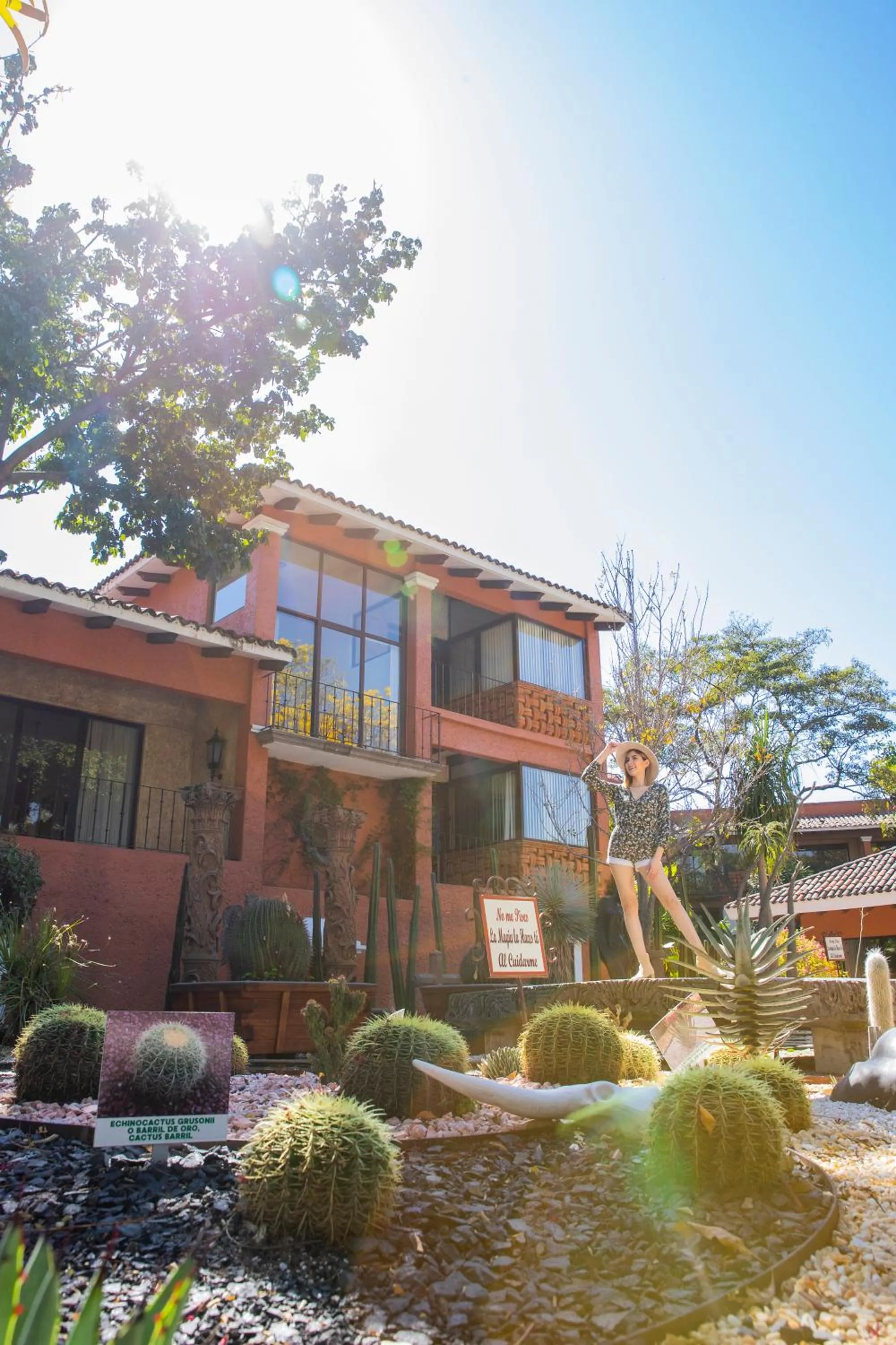 Garden in Hosteria Las Quintas Hotel Restaurante Bar