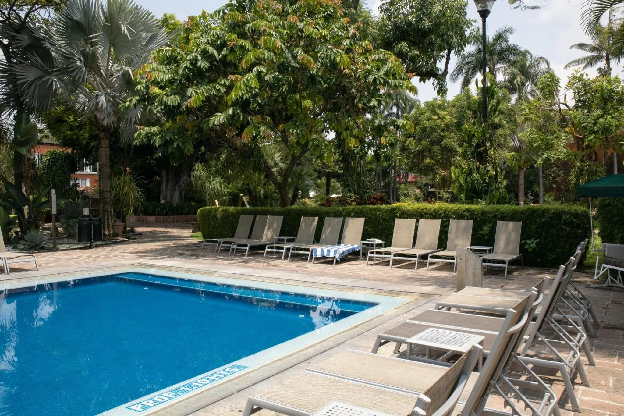 Pool view in Hosteria Las Quintas Hotel Restaurante Bar