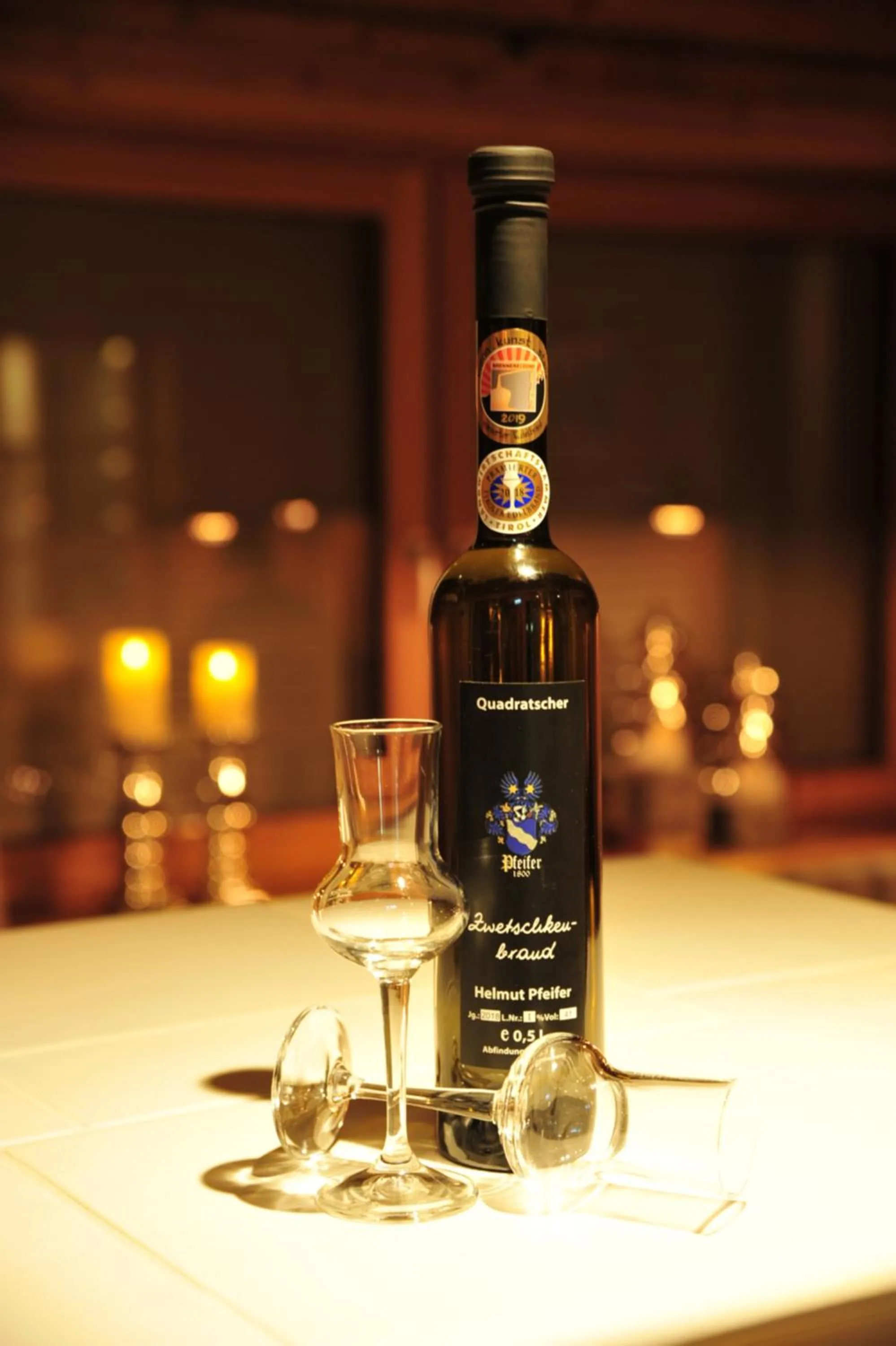 Alcoholic drinks in Hotel Verwall