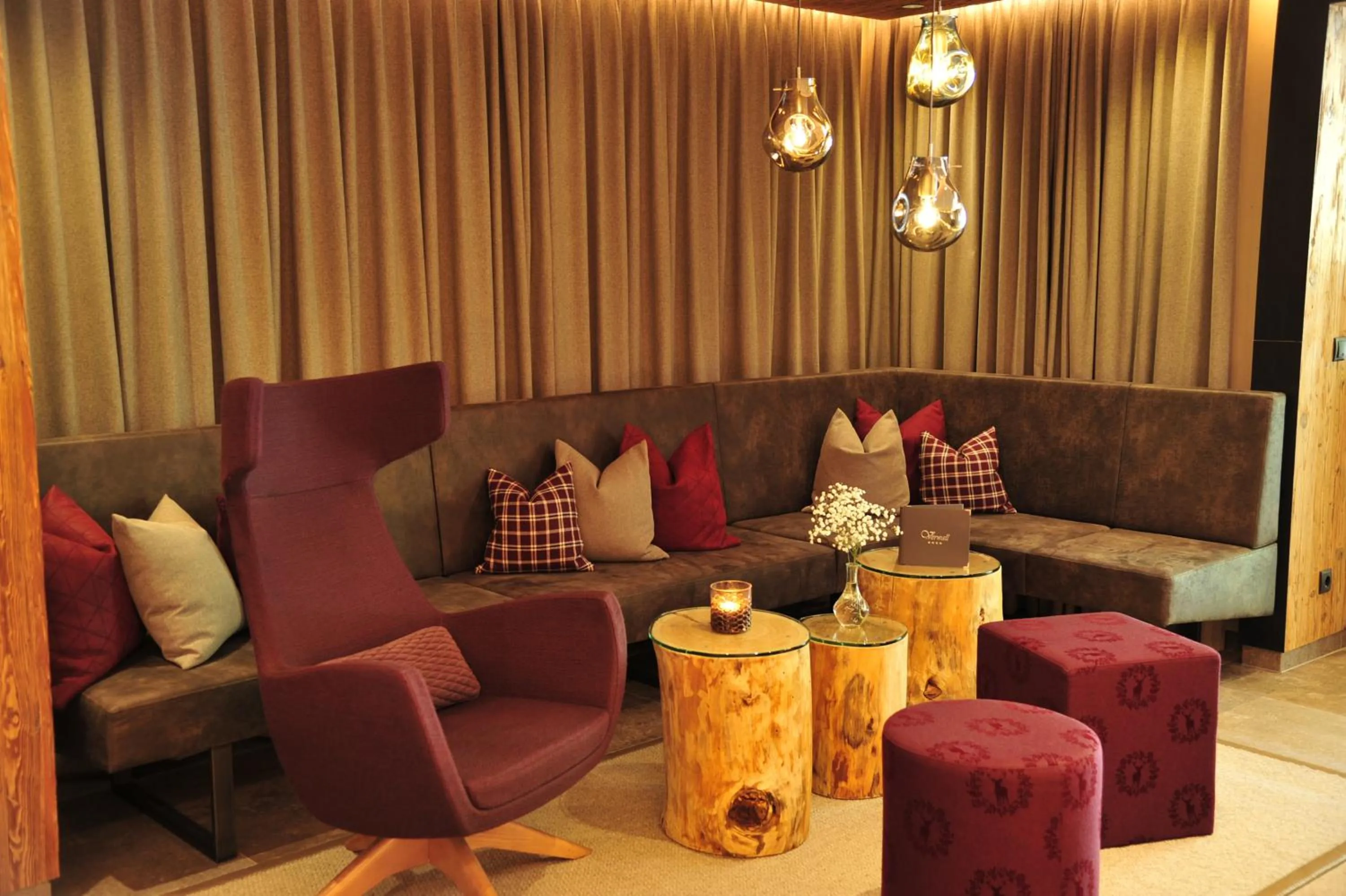 Lobby or reception in Hotel Verwall