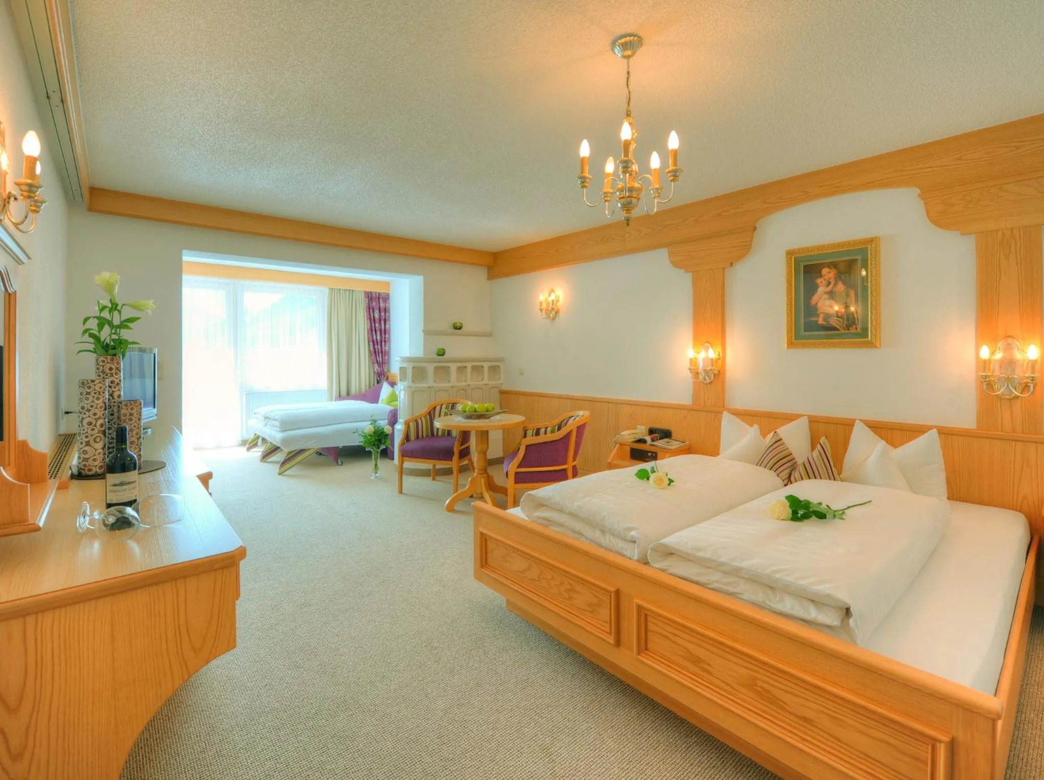 Bedroom, Bed in Hotel Verwall