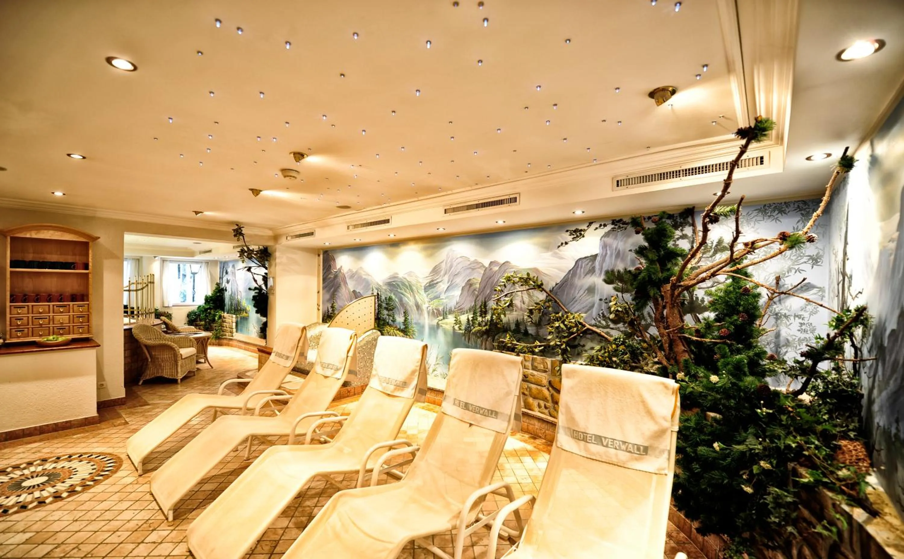 Spa and wellness centre/facilities in Hotel Verwall