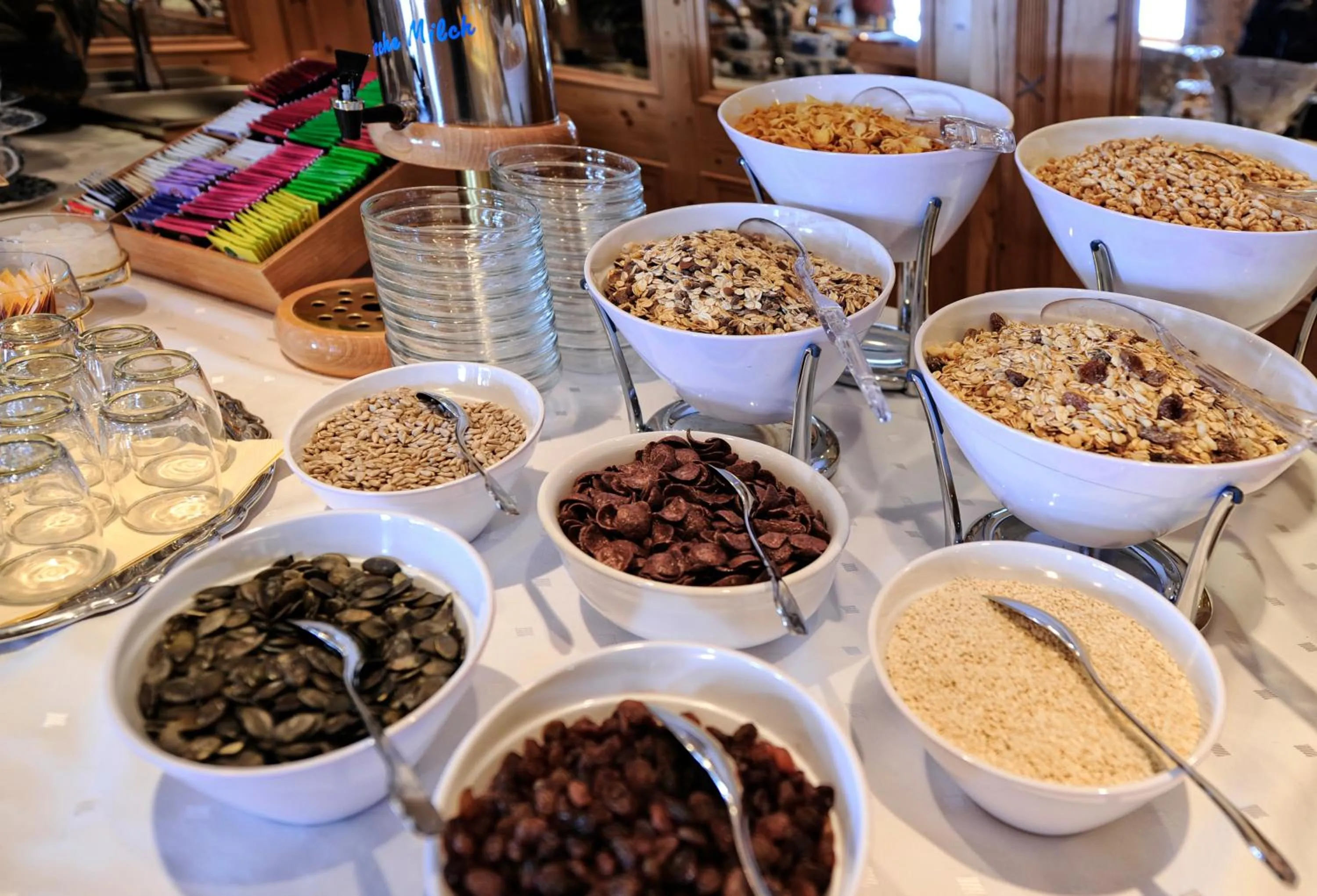 Food and drinks in Hotel Verwall