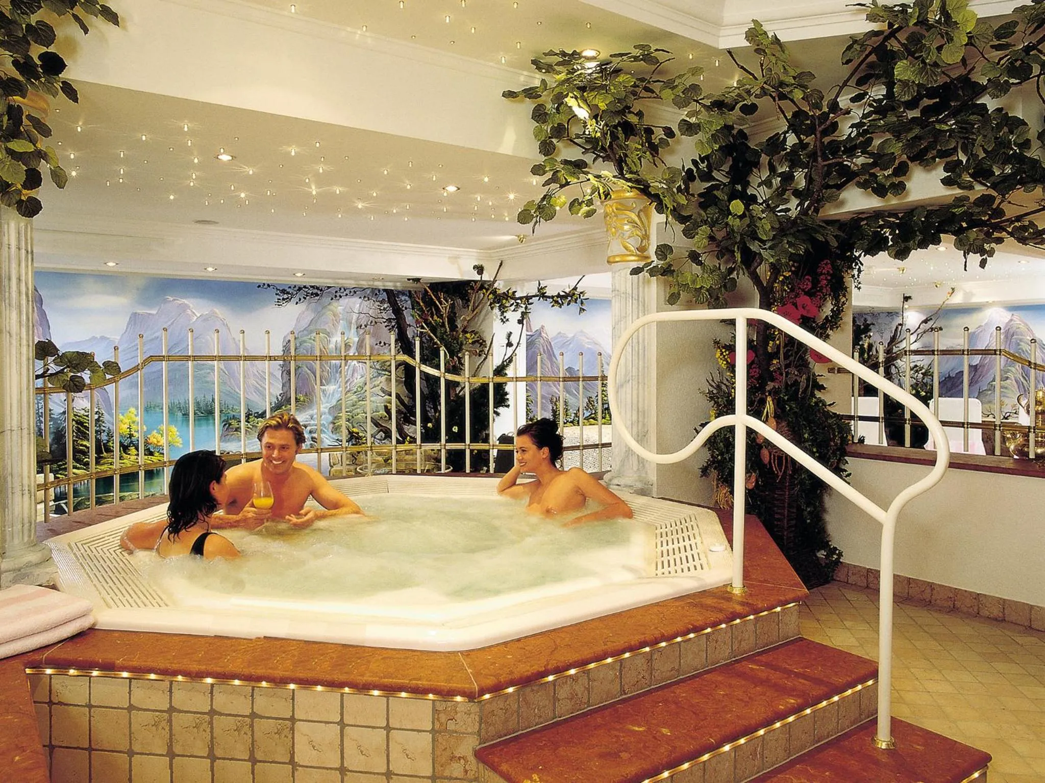 Spa and wellness centre/facilities in Hotel Verwall