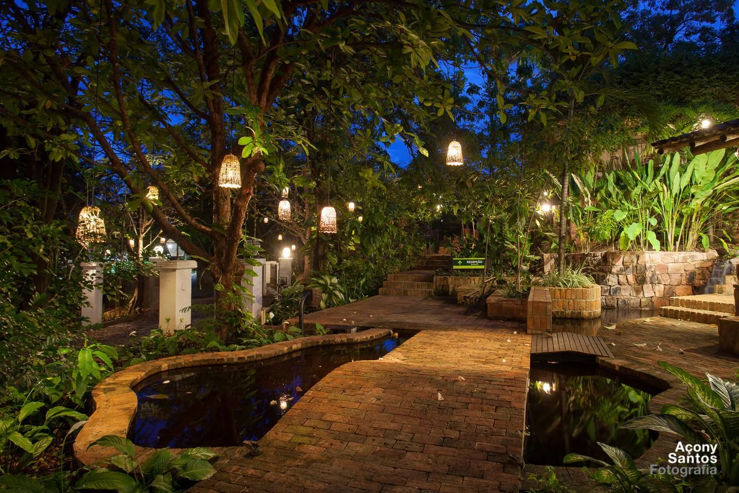 Garden in Hotel de Lençois