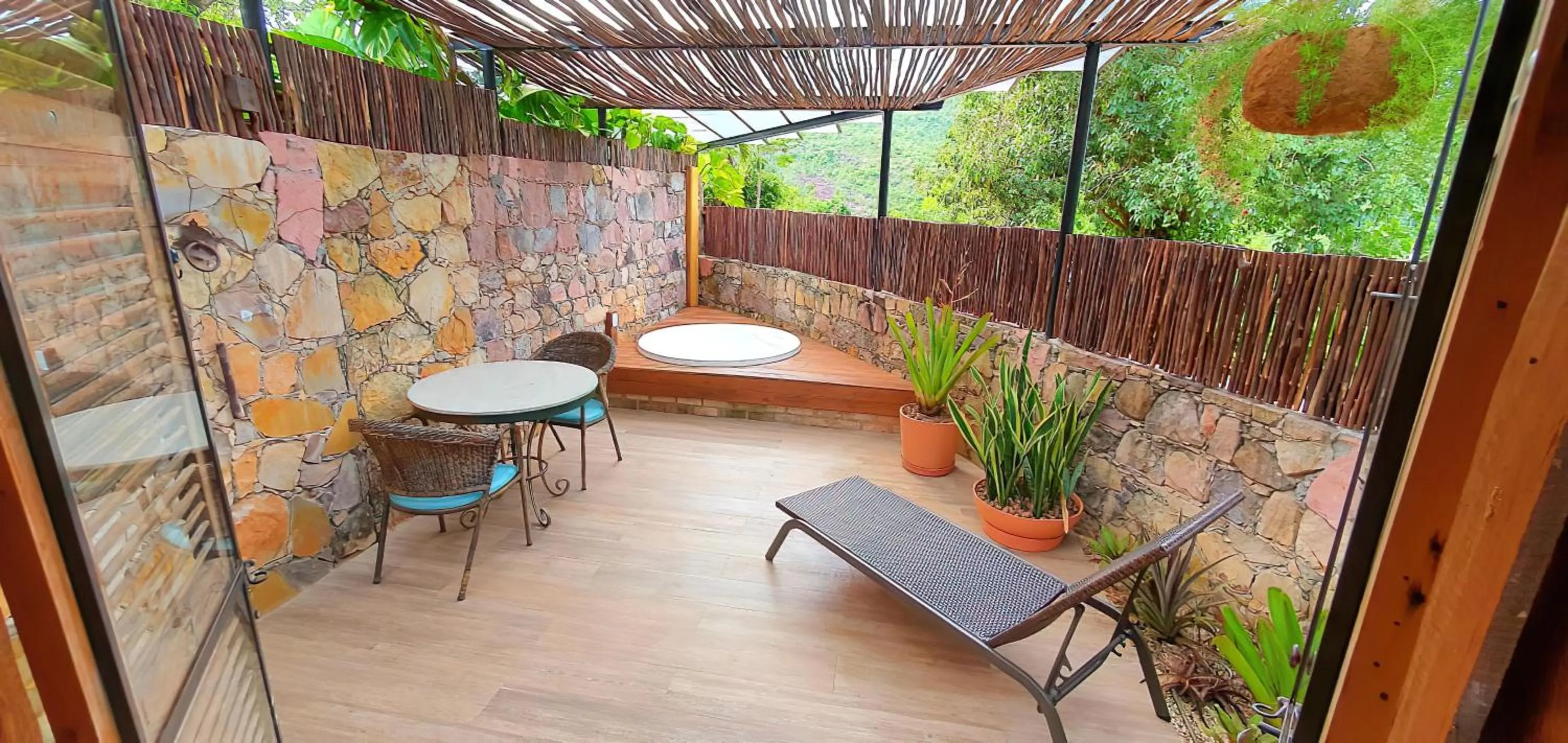 Hot Tub in Hotel de Lençois