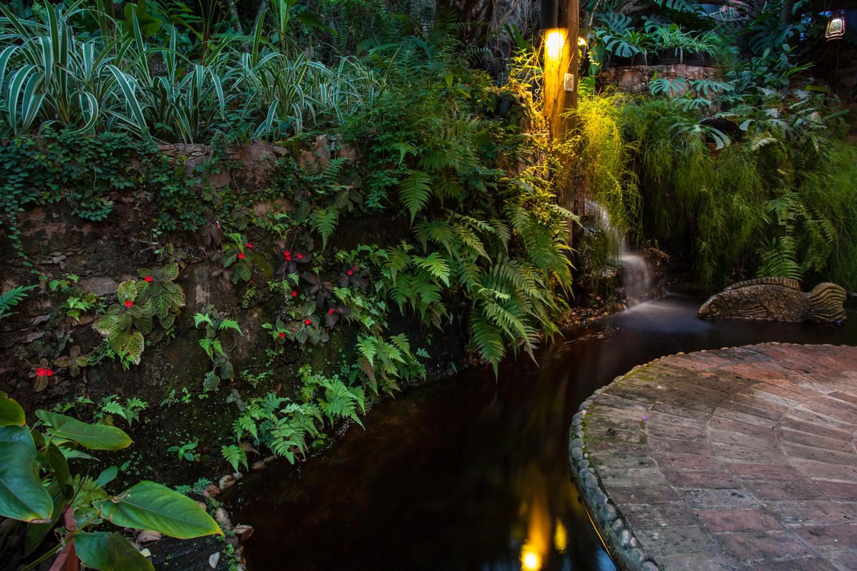 Lake view in Hotel de Lençois