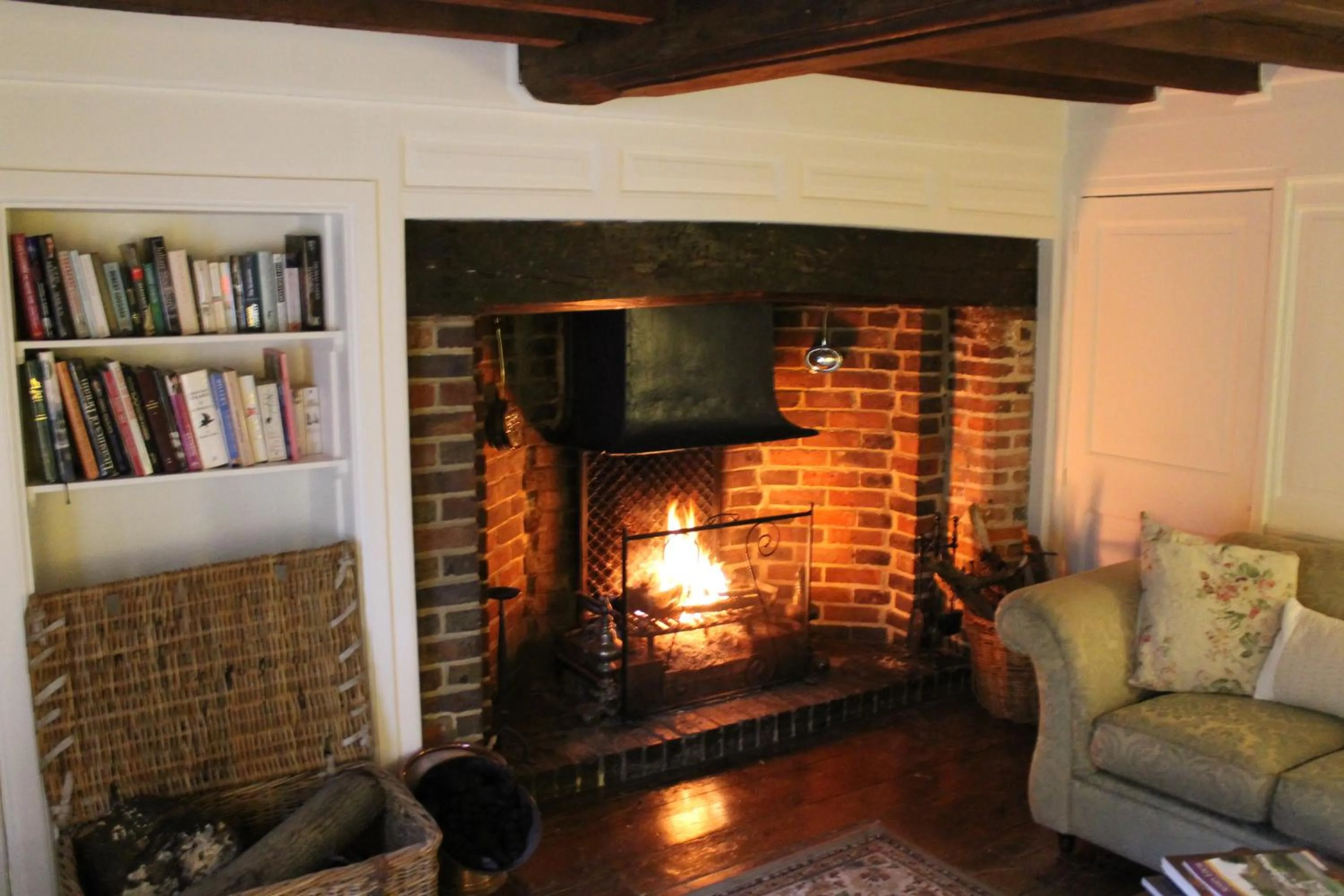 Decorative detail in Chequers Hotel