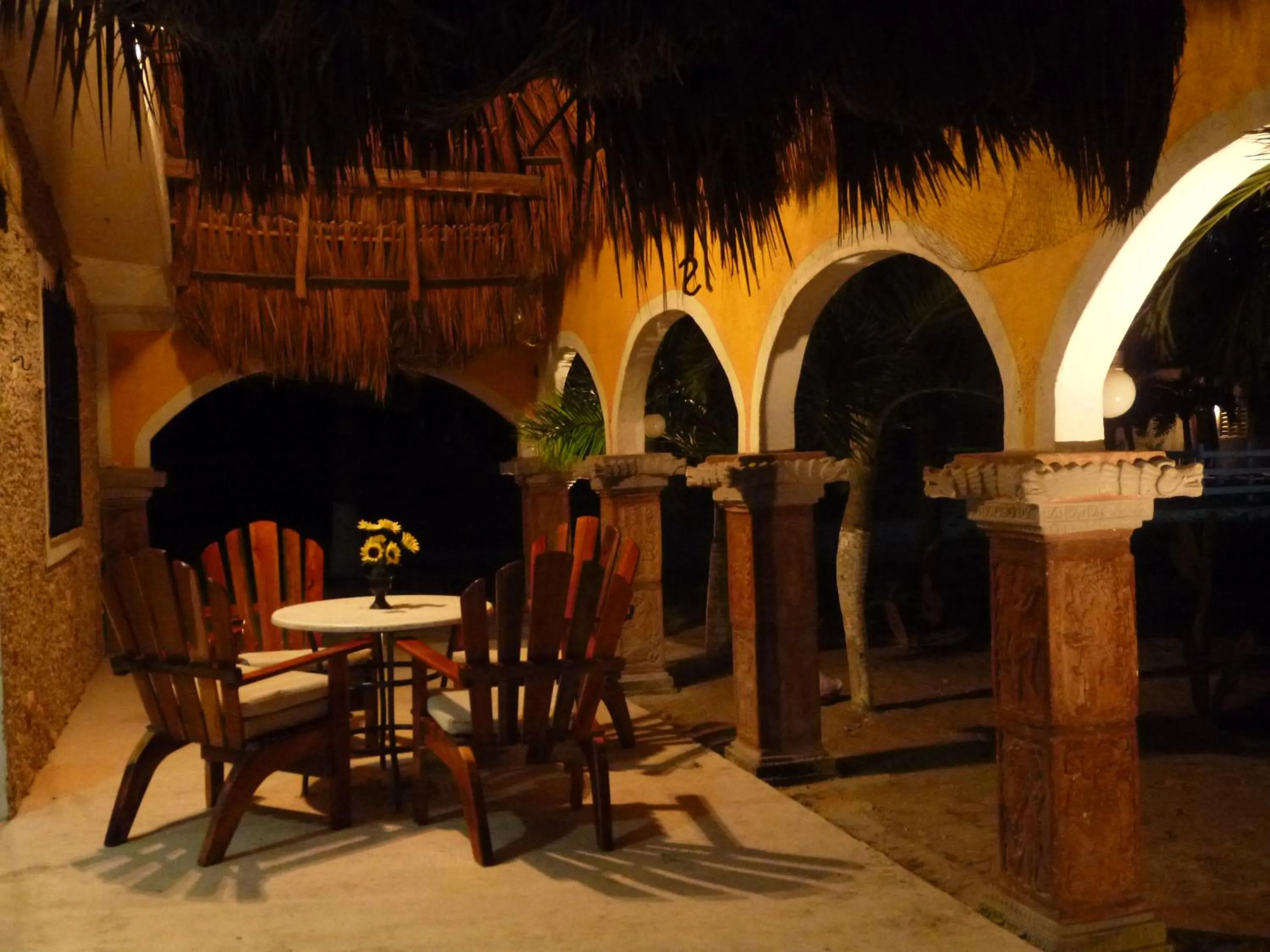 Decorative detail in Hacienda Antigua Villa, 50m from sandy Beach