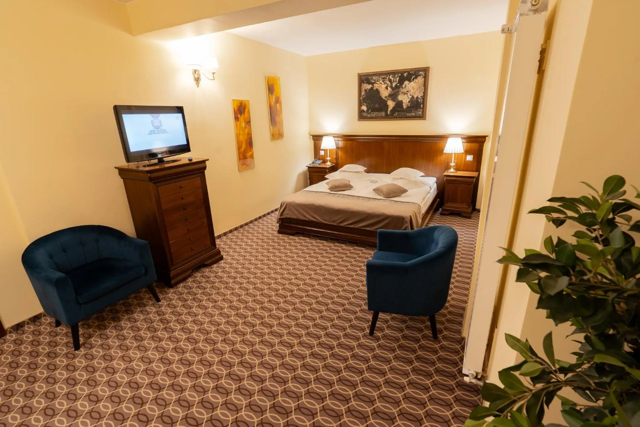 TV and multimedia, Bed in Hotel Dorna