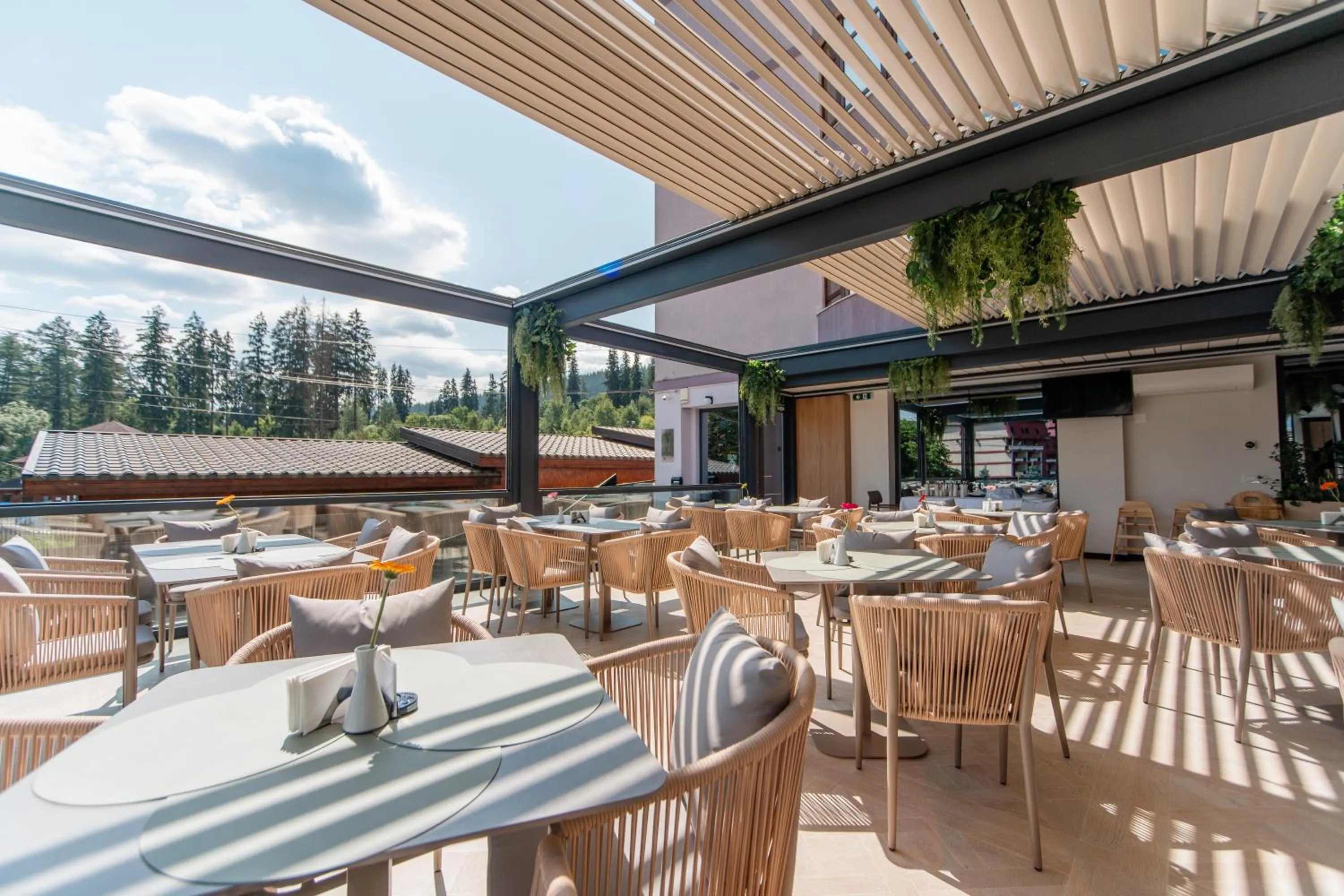 Balcony/Terrace in Hotel Dorna