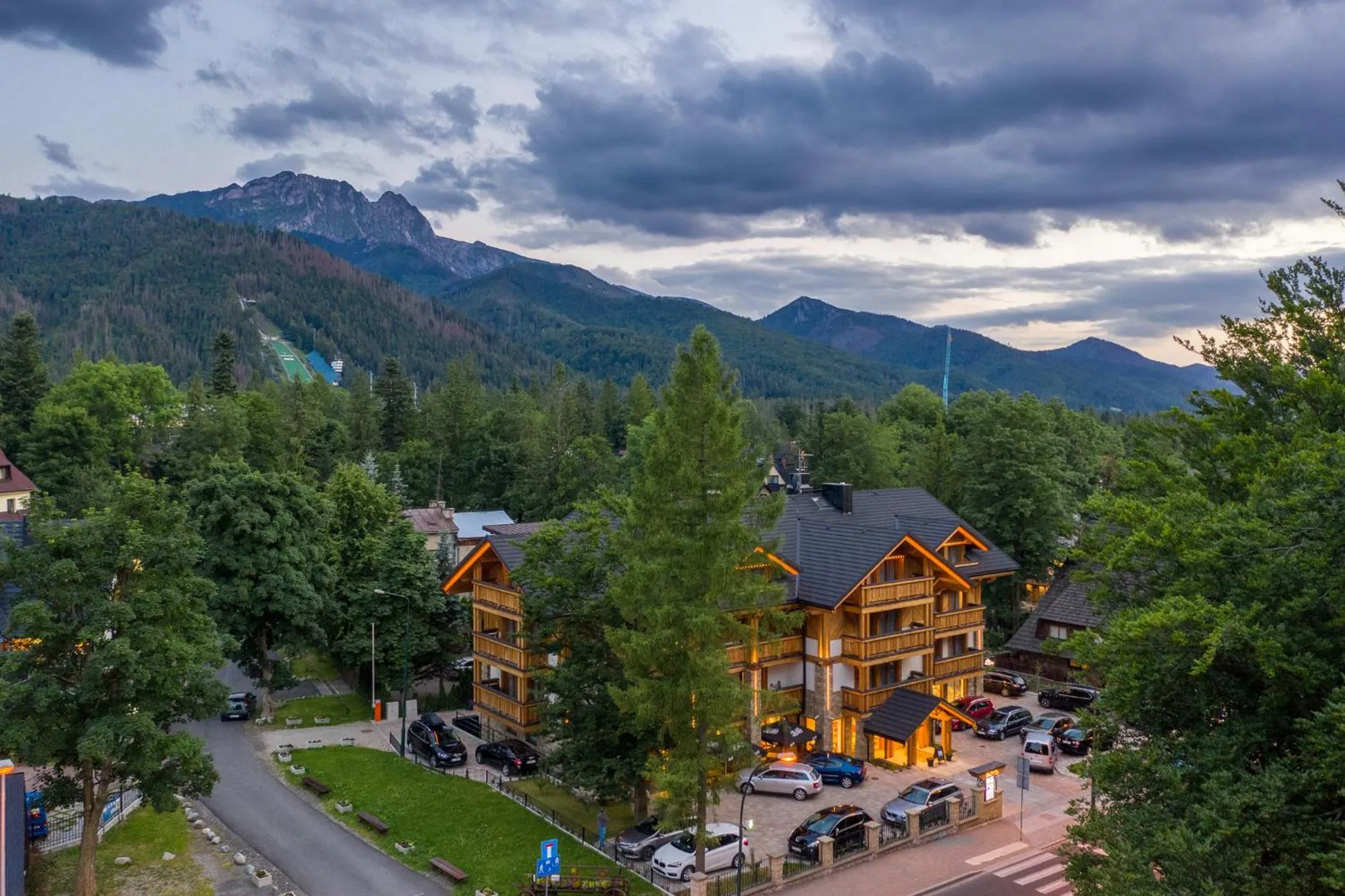 Property building in Hotel Foluszowy Potok