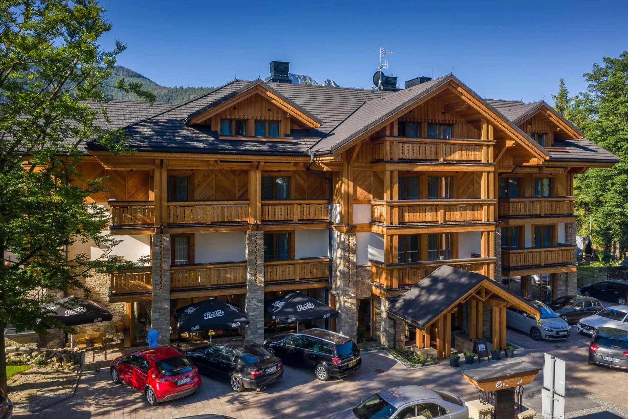 Property building in Hotel Foluszowy Potok