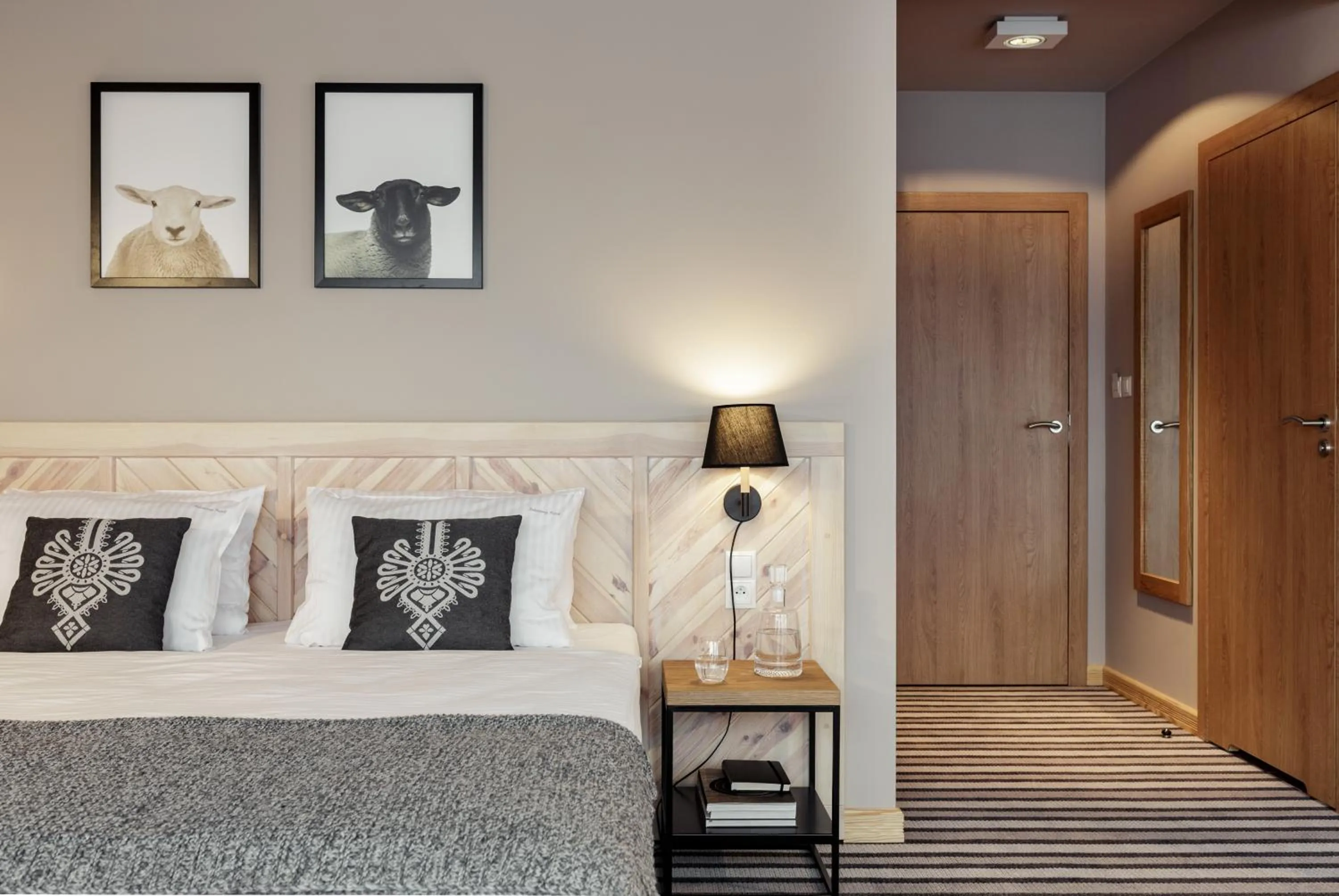 Bed in Hotel Foluszowy Potok