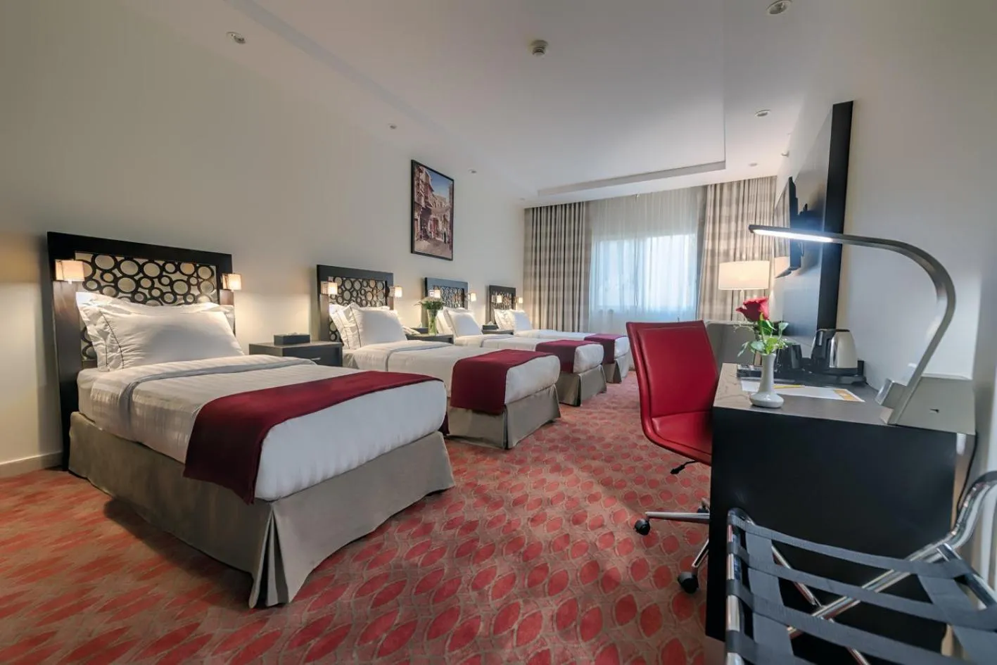 Bed in Al Joud Hotel Makkah