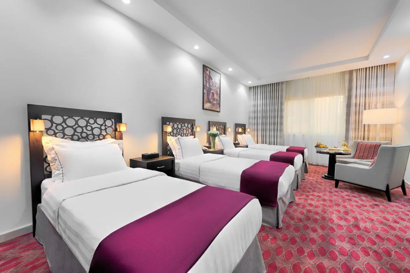 Bed in Al Joud Hotel Makkah