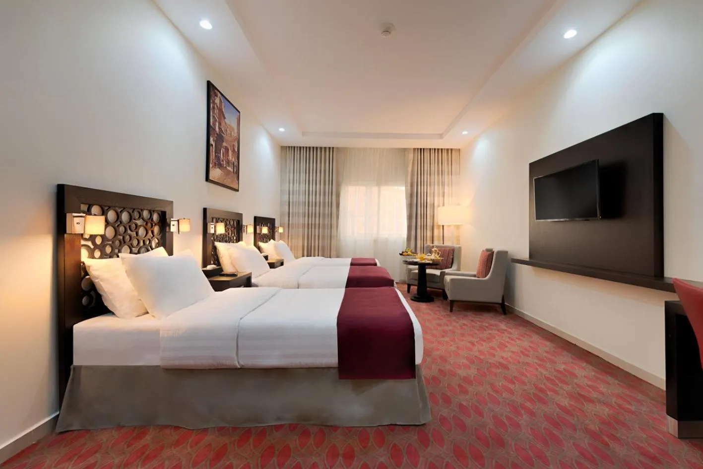 Bed in Al Joud Hotel Makkah