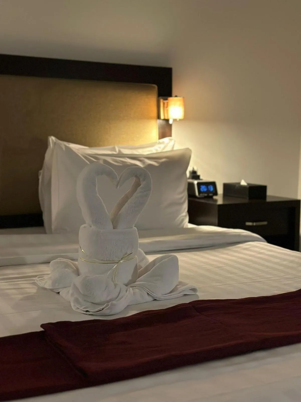 Bed in Al Joud Hotel Makkah