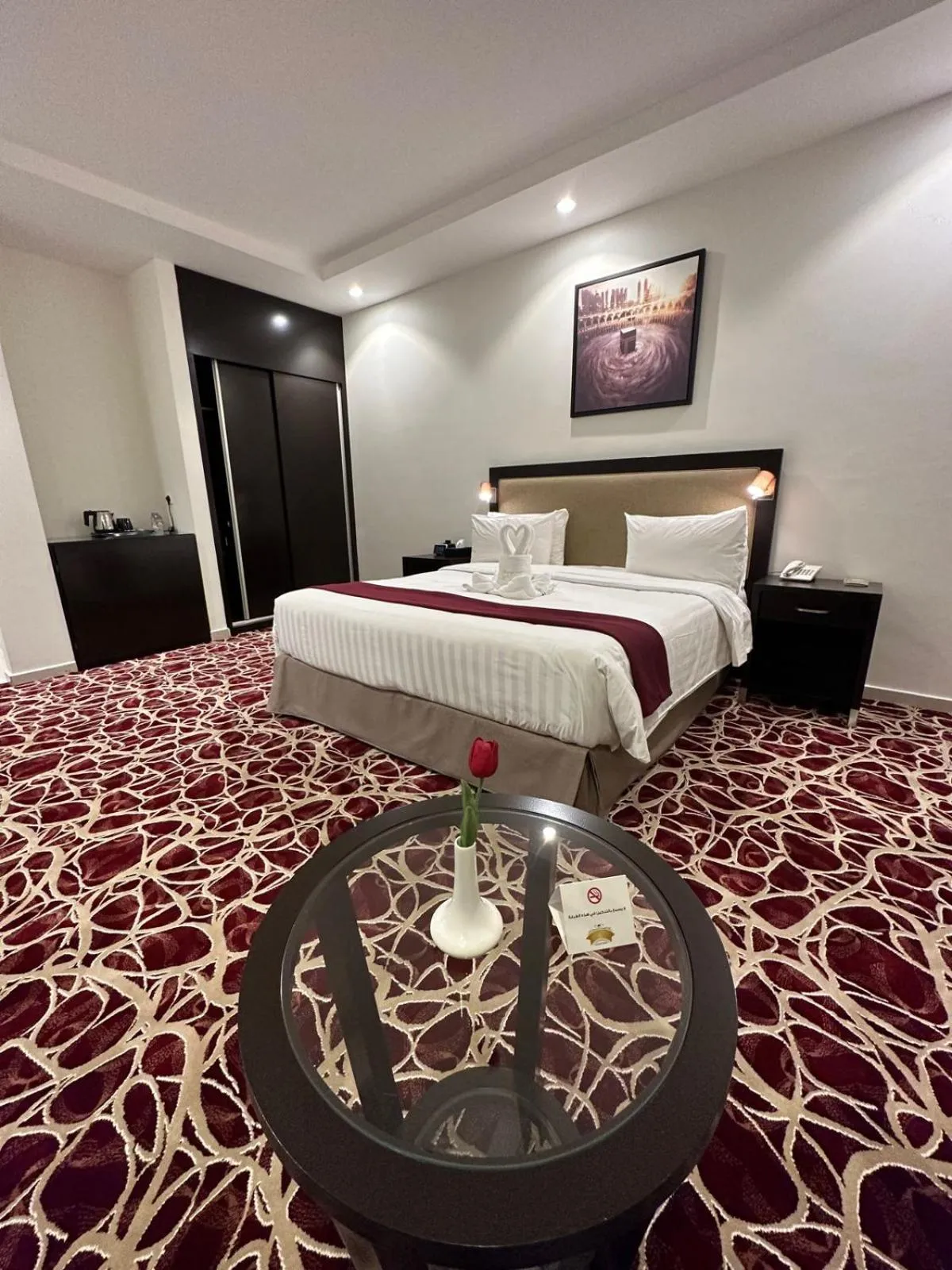 Bed in Al Joud Hotel Makkah