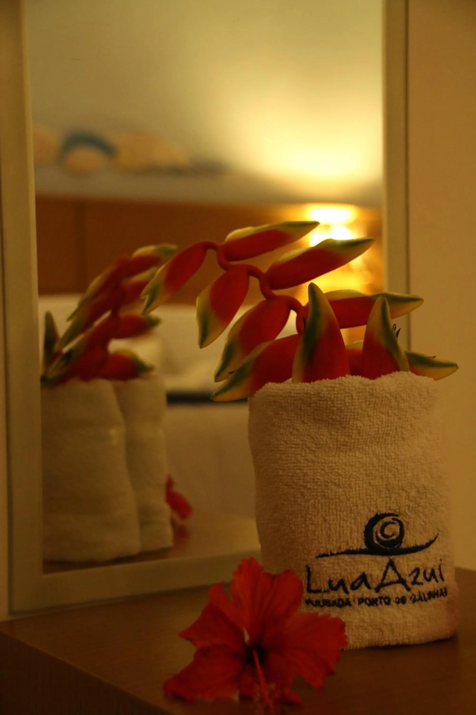 Property logo or sign in Pousada Lua Azul