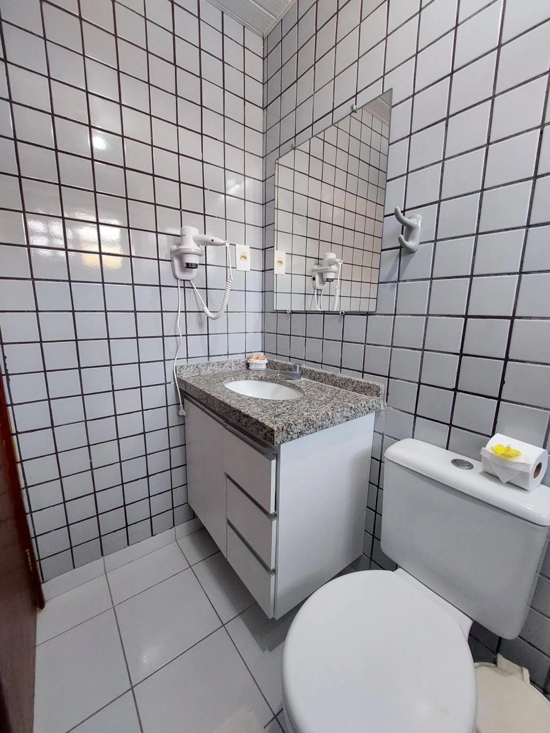 Bathroom in Pousada Lua Azul