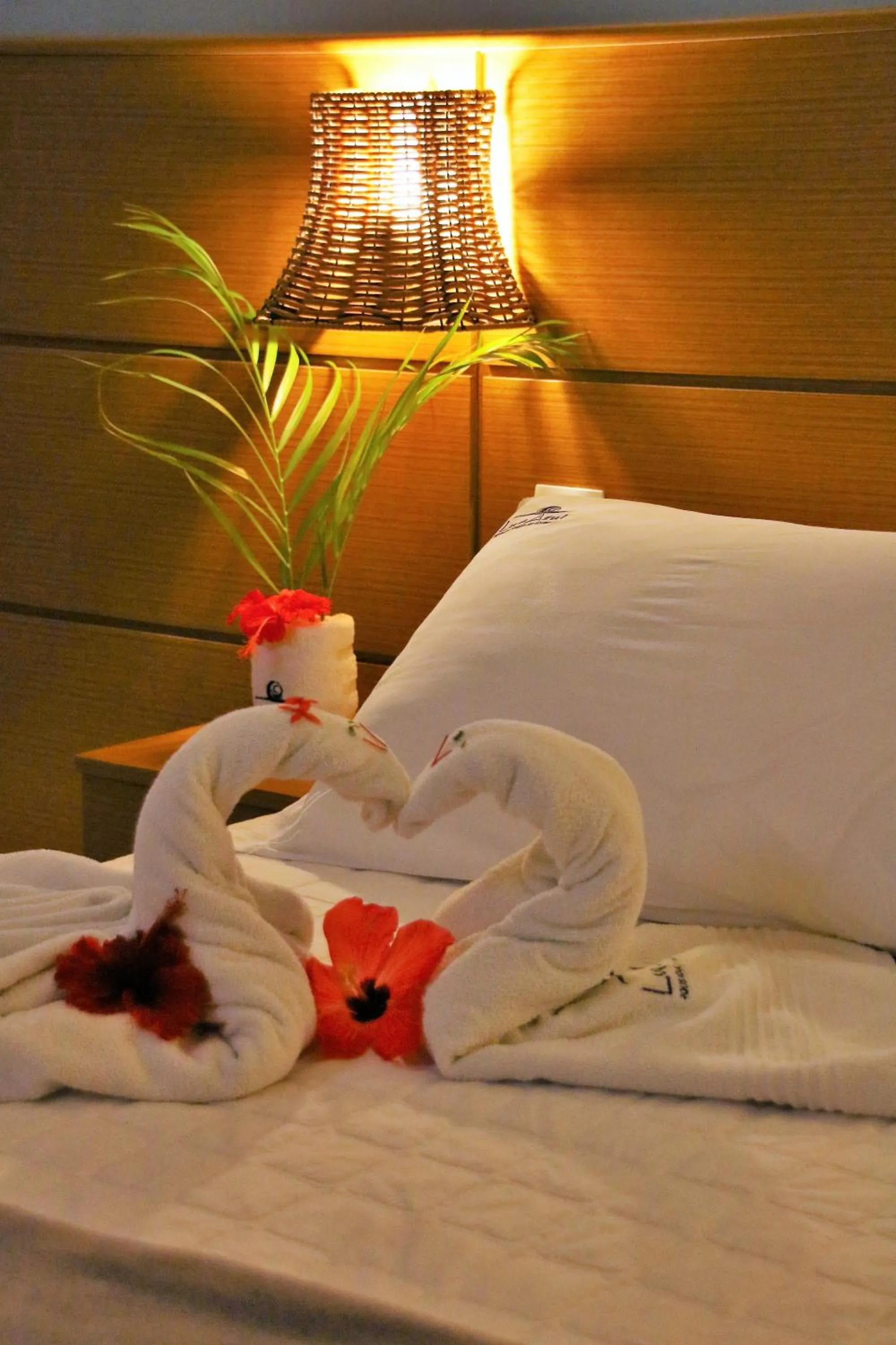 Decorative detail, Bed in Pousada Lua Azul