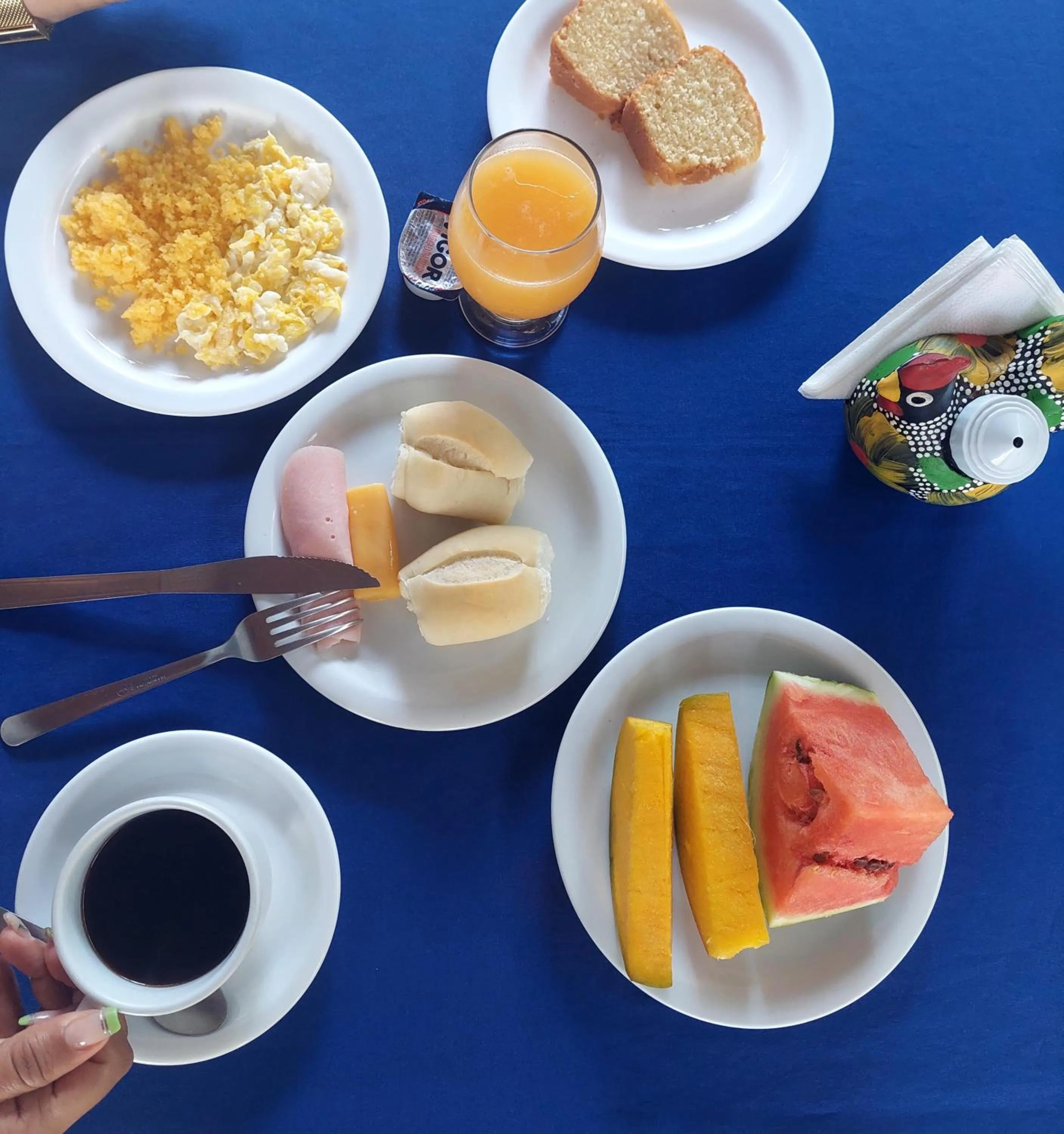 Food close-up in Pousada Lua Azul