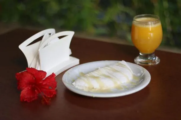 Food close-up in Pousada Lua Azul