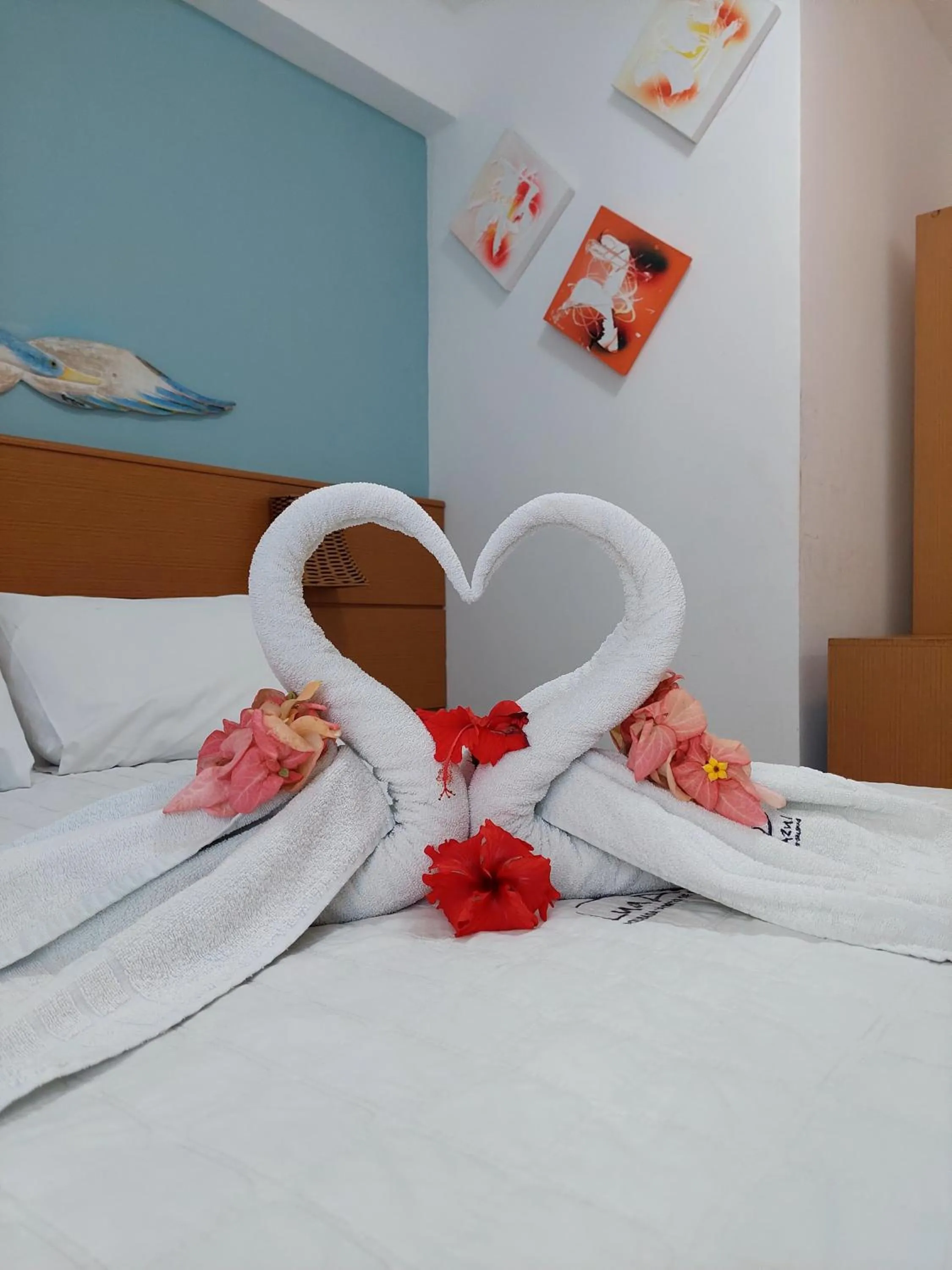 Decorative detail, Bed in Pousada Lua Azul