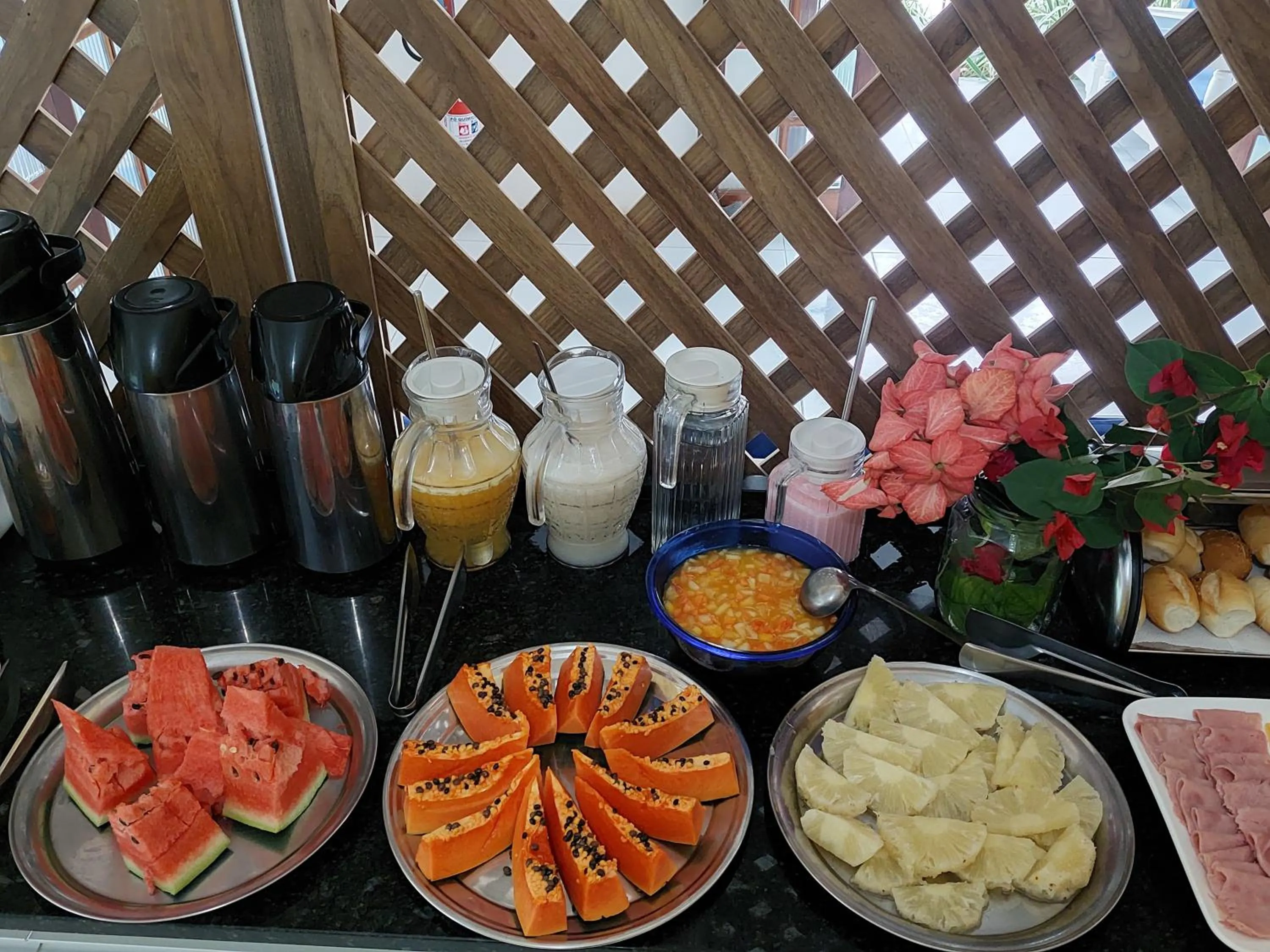 Breakfast in Pousada Lua Azul