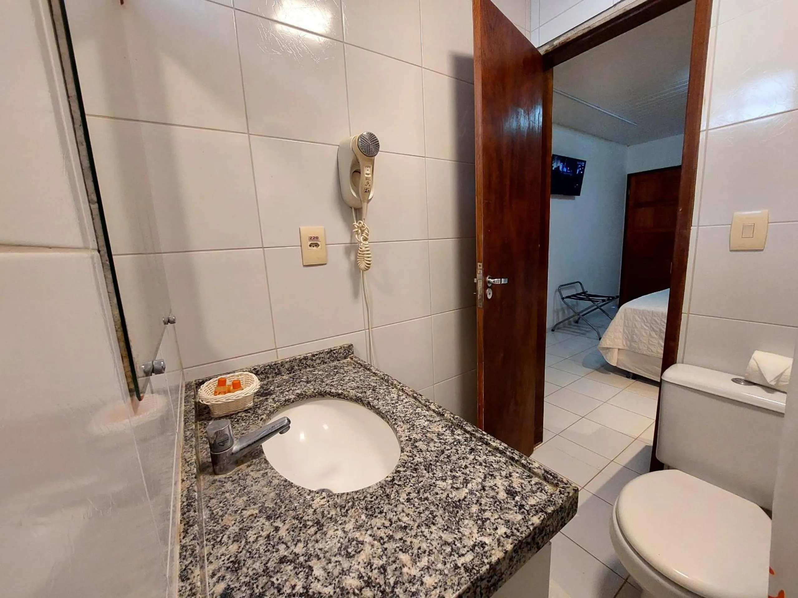 Bathroom in Pousada Lua Azul