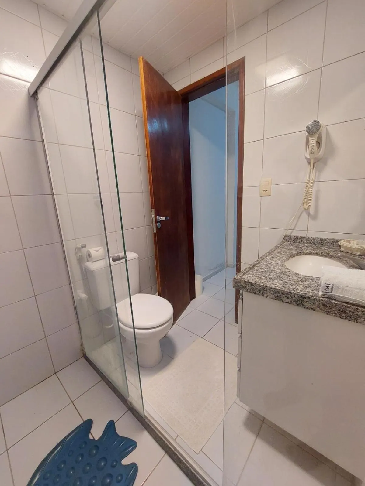 Bathroom in Pousada Lua Azul