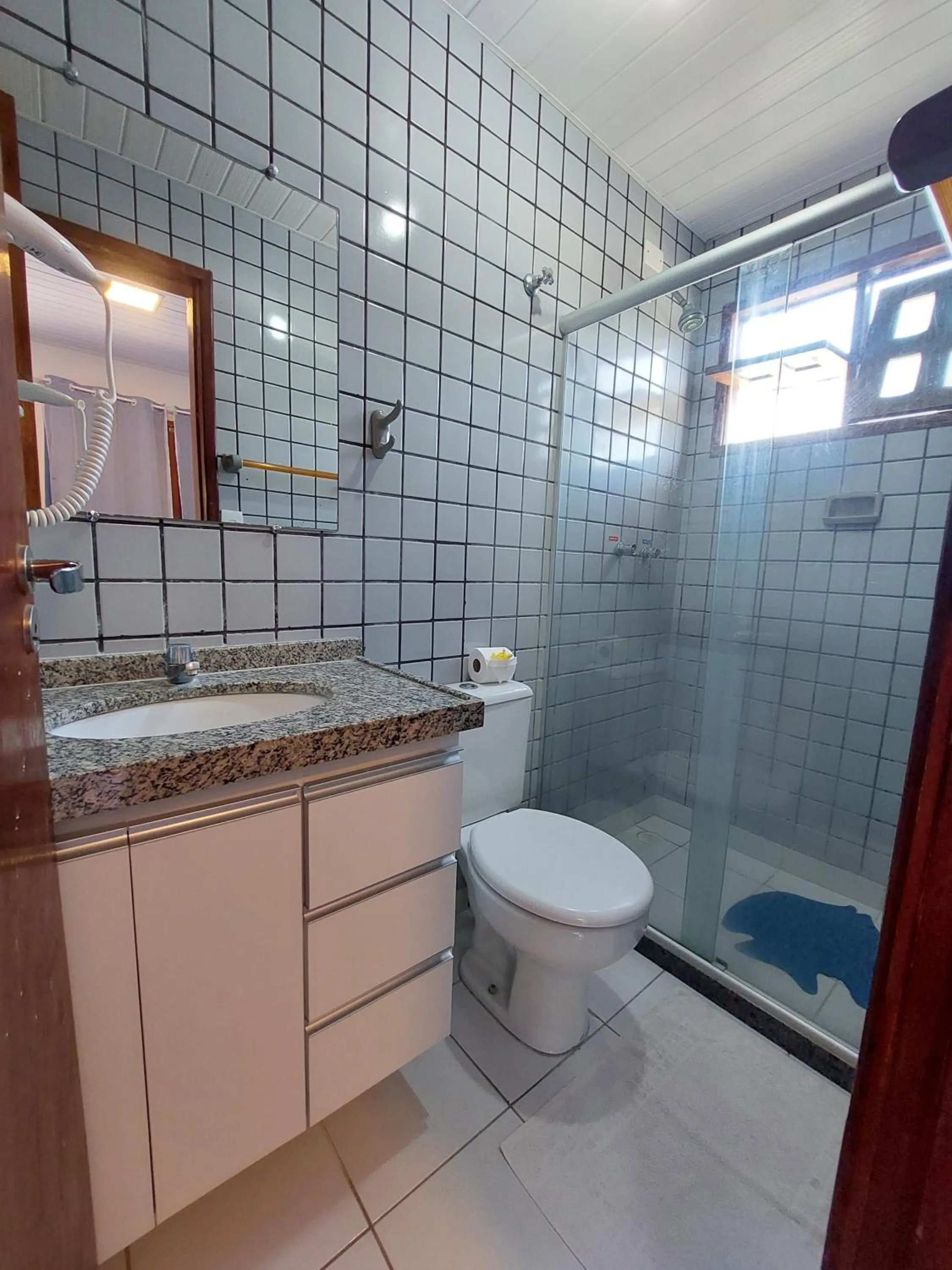 Bathroom in Pousada Lua Azul