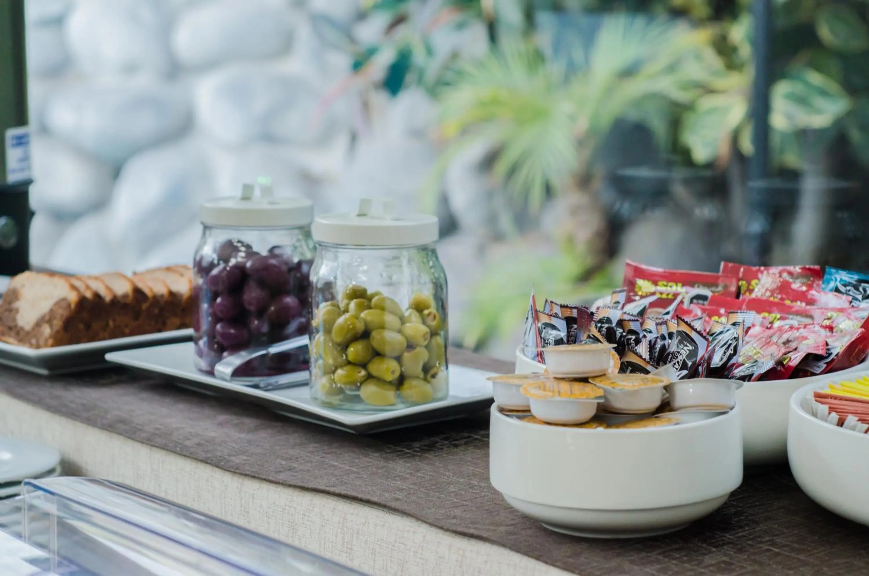 Buffet breakfast in La Maison d'Elise