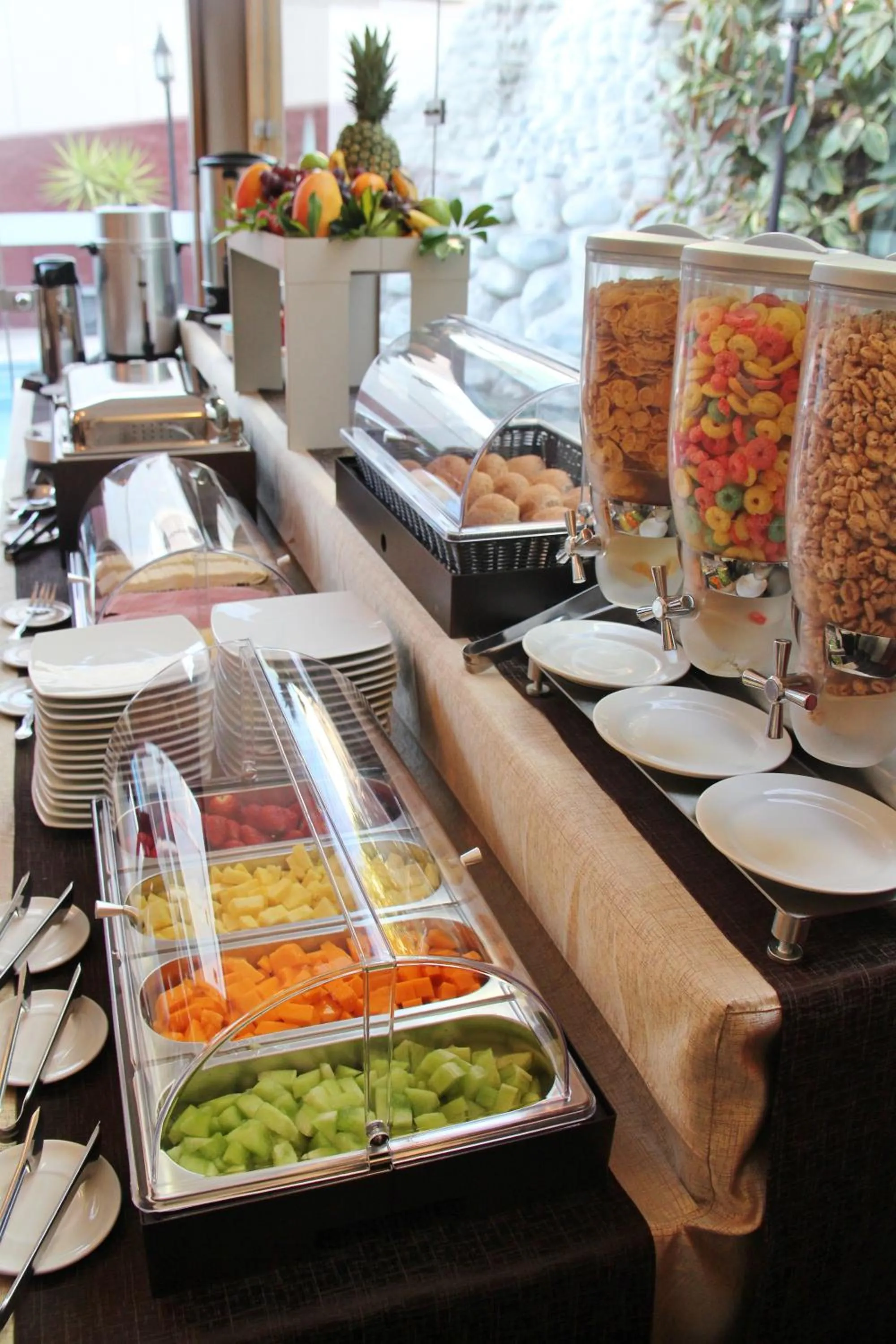 Buffet breakfast in La Maison d'Elise