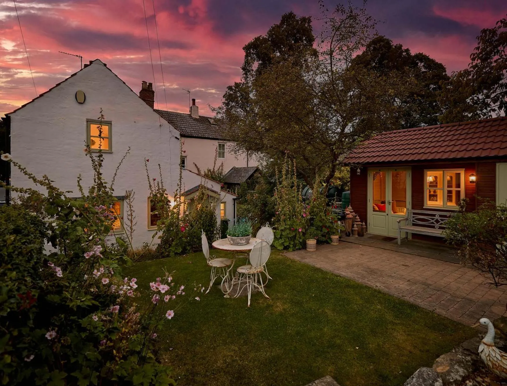 Garden in Wentbridge House Hotel