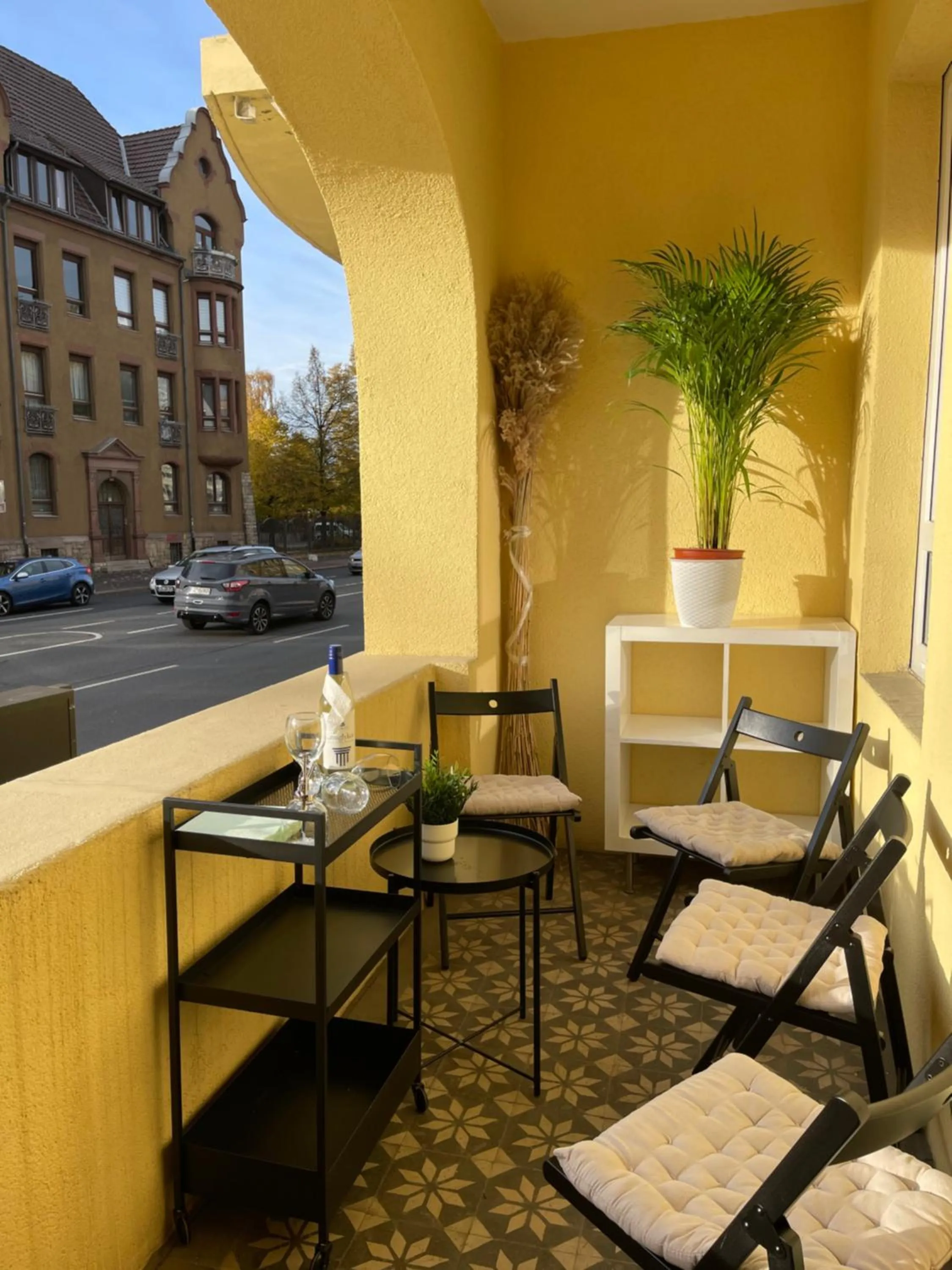 Balcony/Terrace in Gäste-Liesel Göttingen