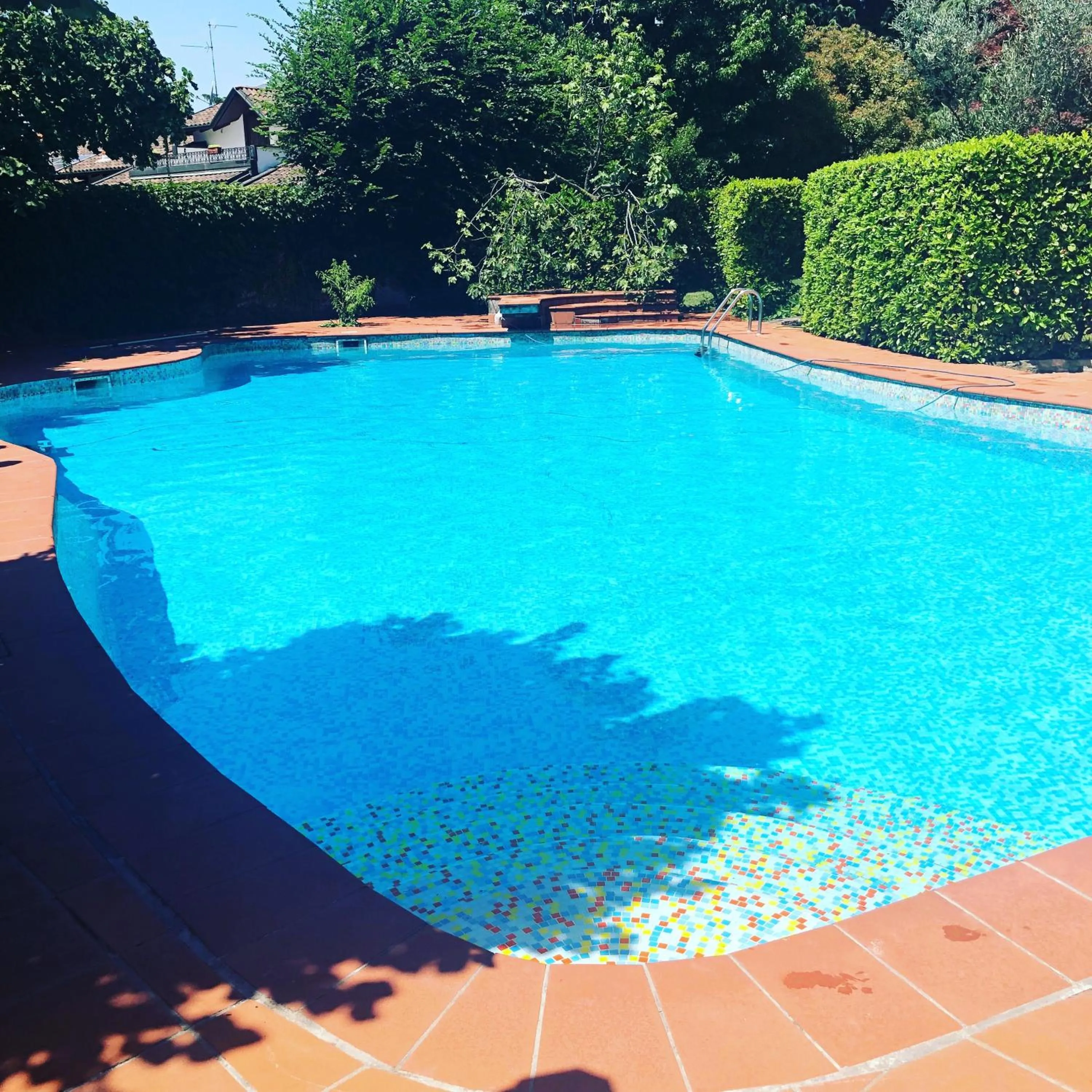 Pool view in B&B Family First