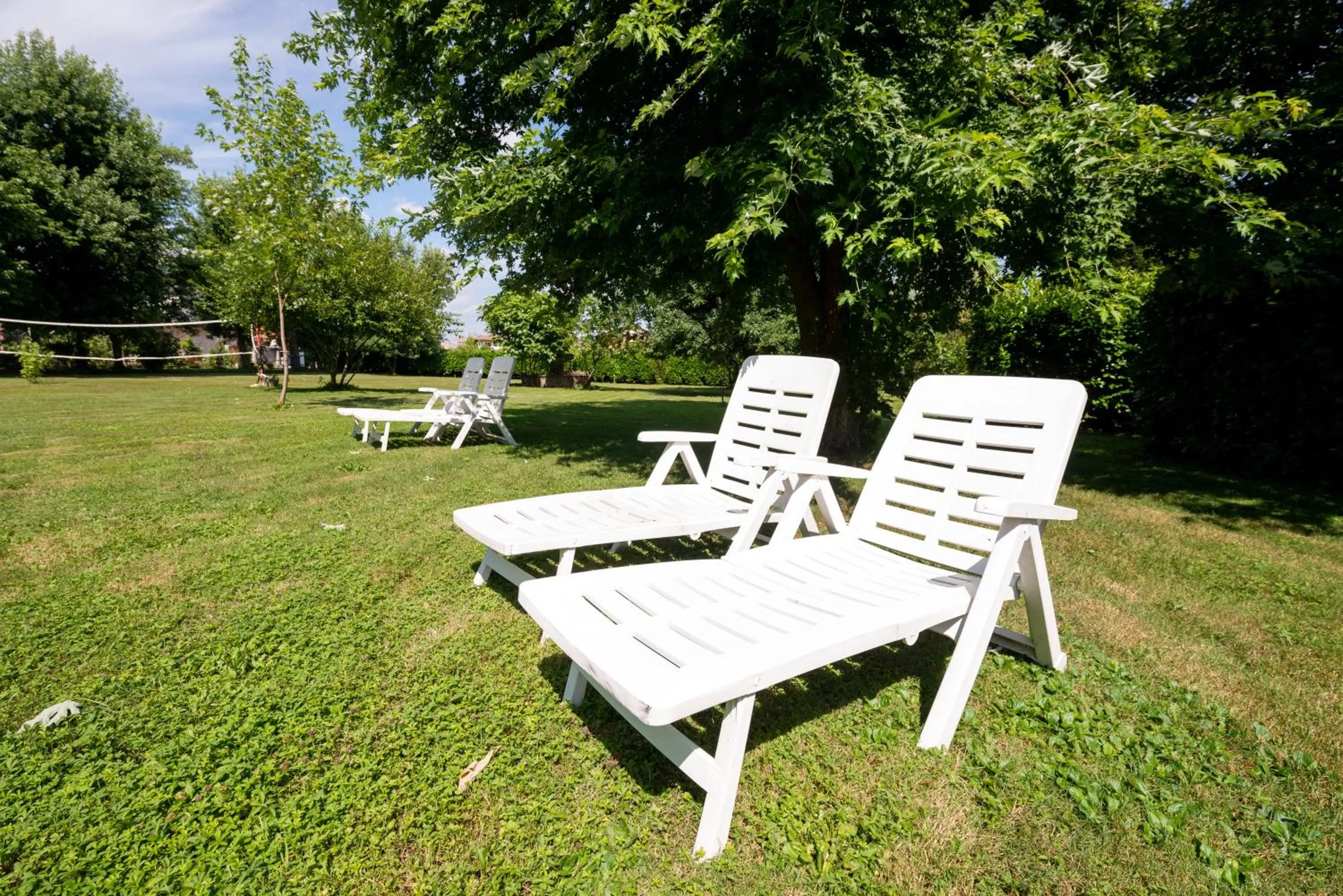 Garden view in B&B Family First