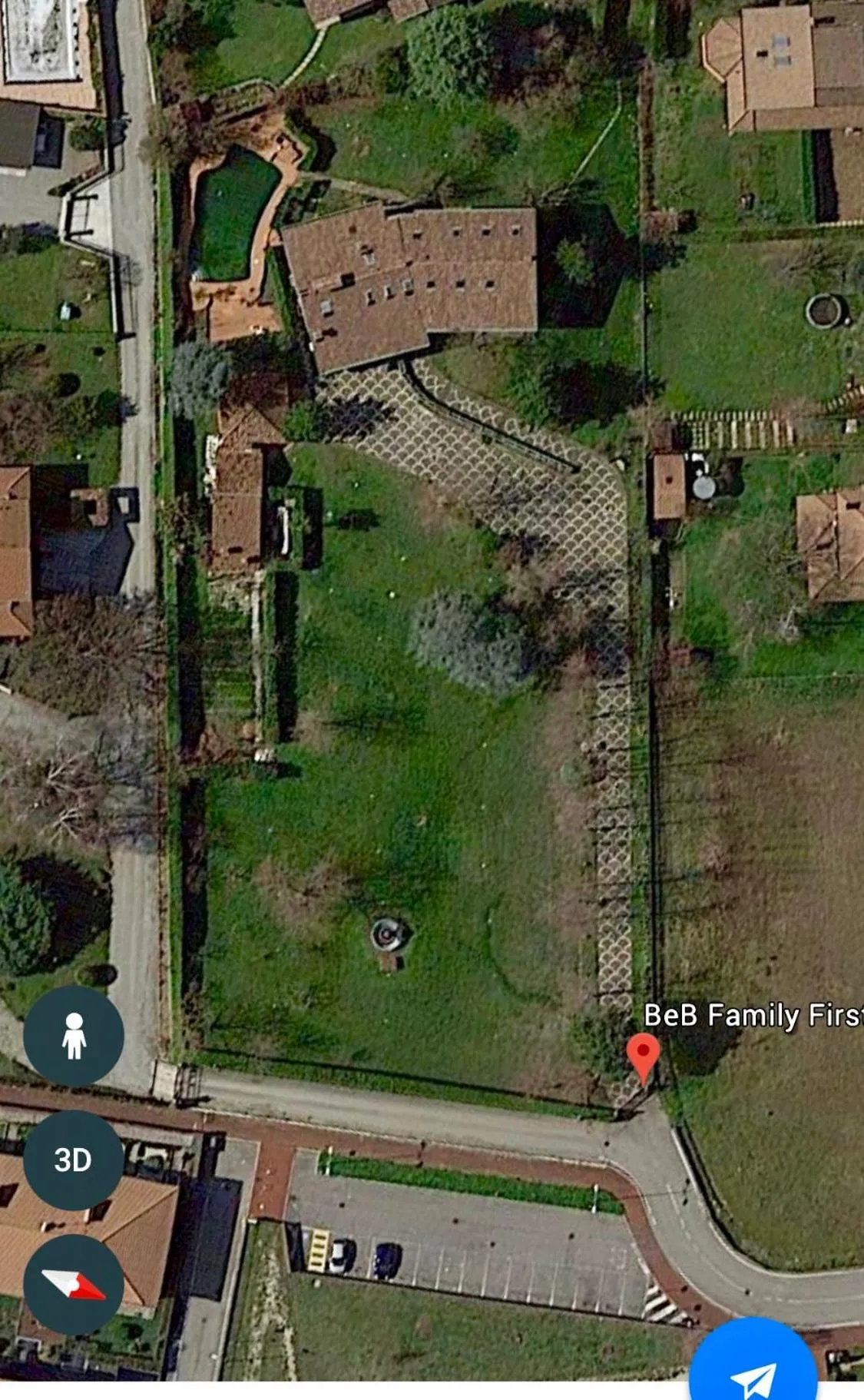 Bird's eye view in B&B Family First