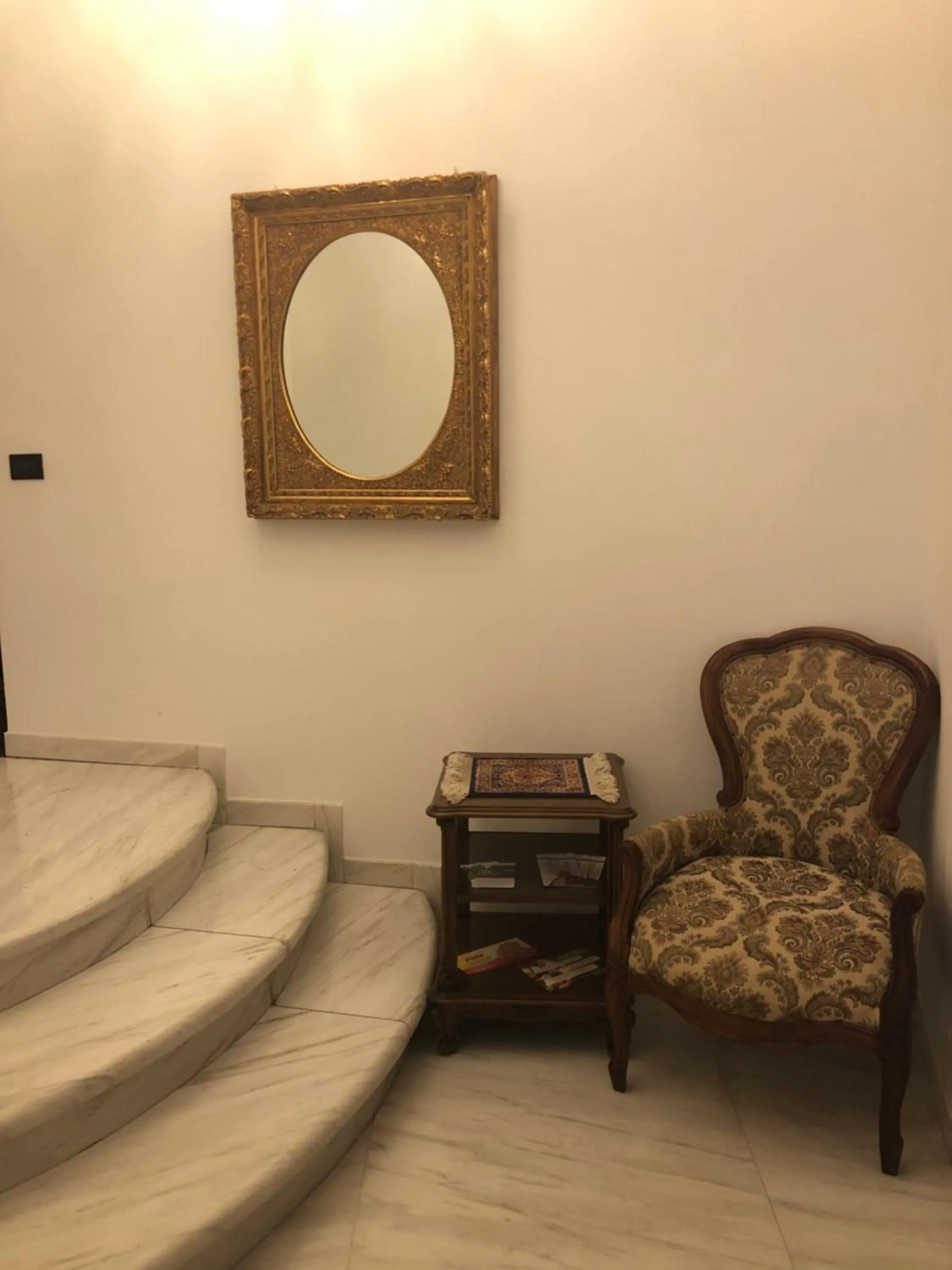 Seating area in B&B Family First