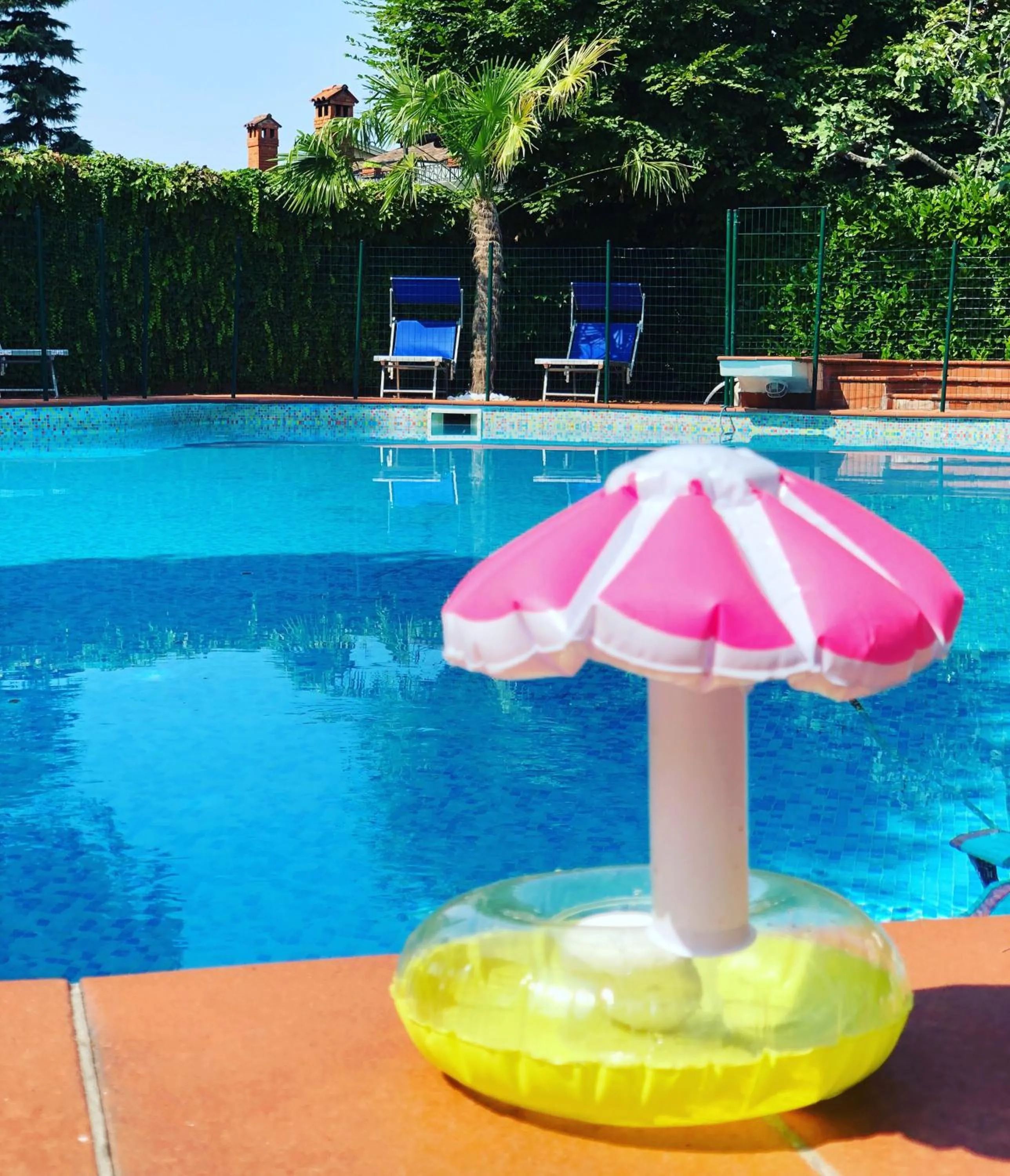 Swimming pool in B&B Family First