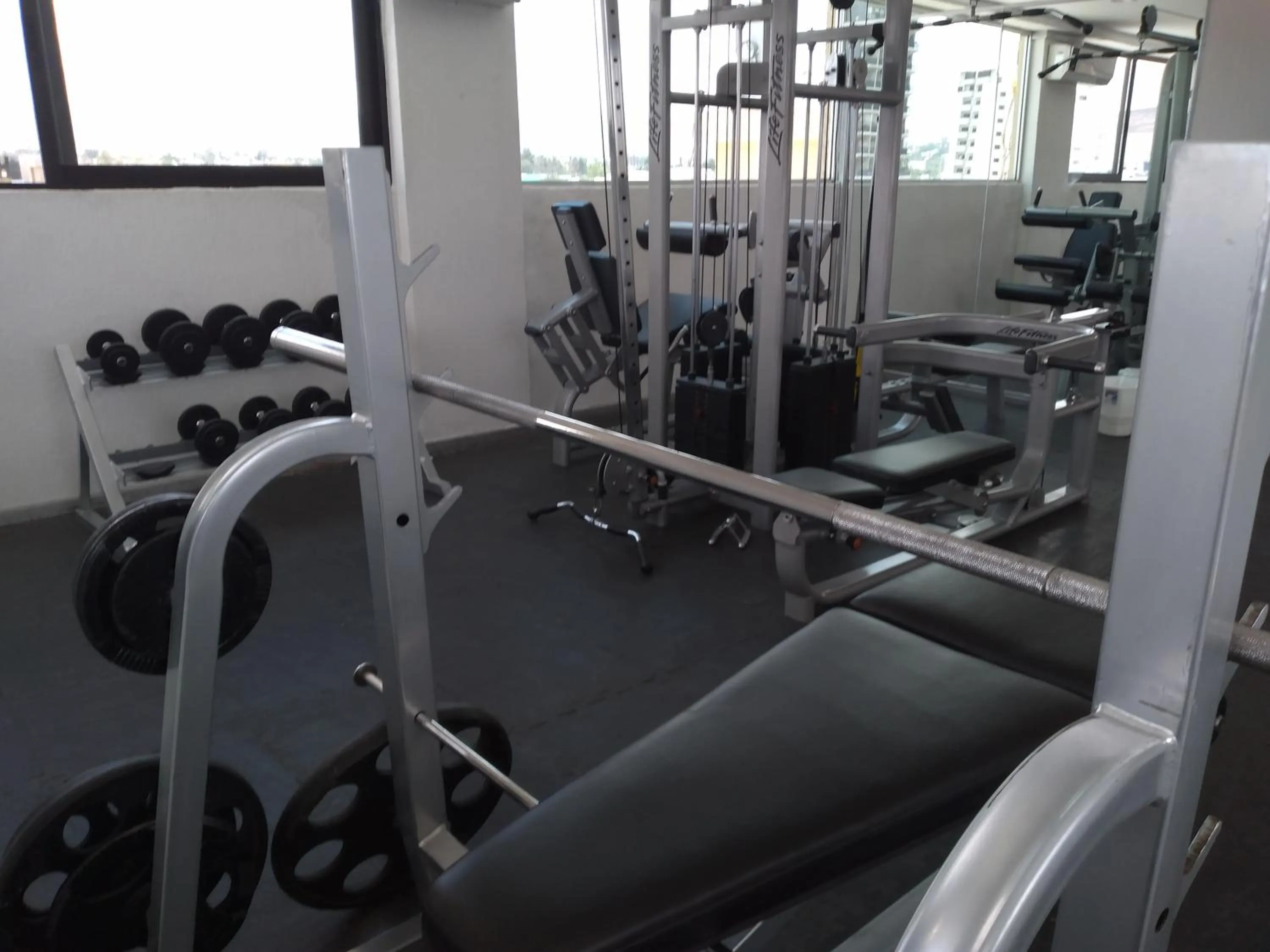 Fitness centre/facilities in Hotel Campestre Inn