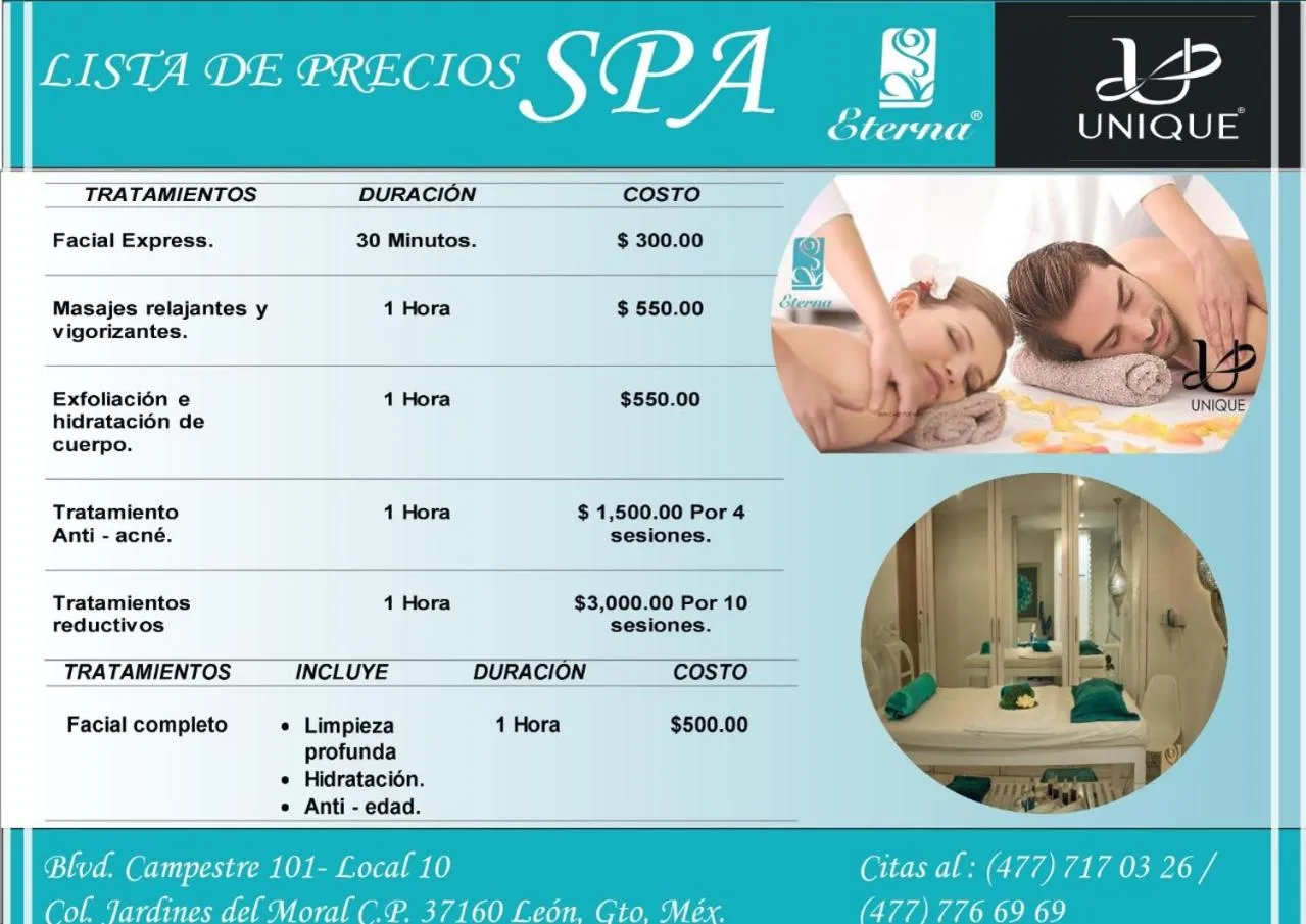 Spa and wellness centre/facilities in Hotel Campestre Inn
