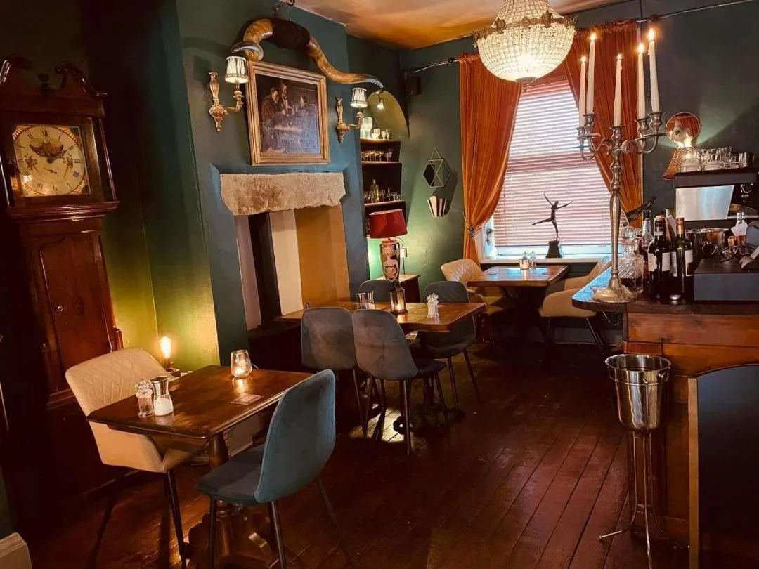 Seating area in The Old Registry guest house