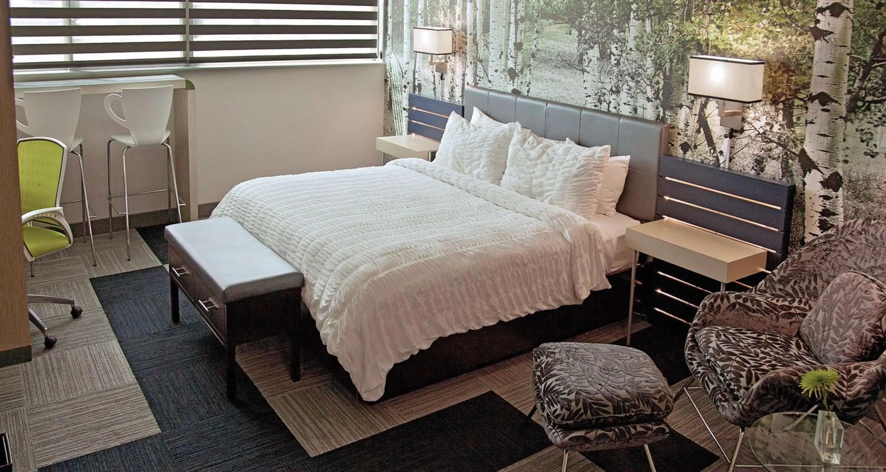 Photo of the whole room, Bed in The Rushmore Hotel & Suites; BW Premier Collection